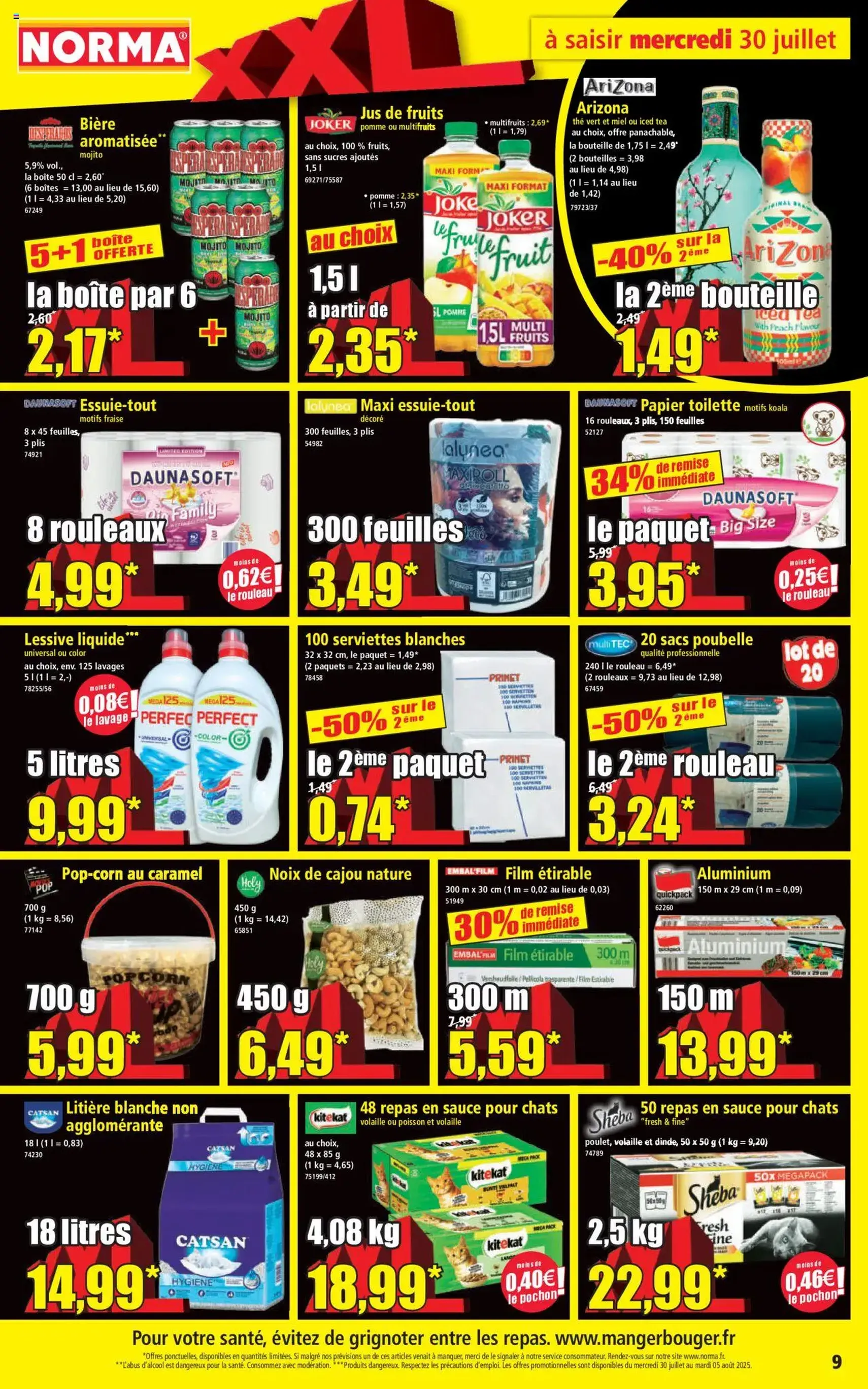 Norma catalogue - brochure valable à partir du 30/07/2025, page 9 sur 12 Norma catalogue - brochure valable à partir du 30/07/2025, page 9 sur 12