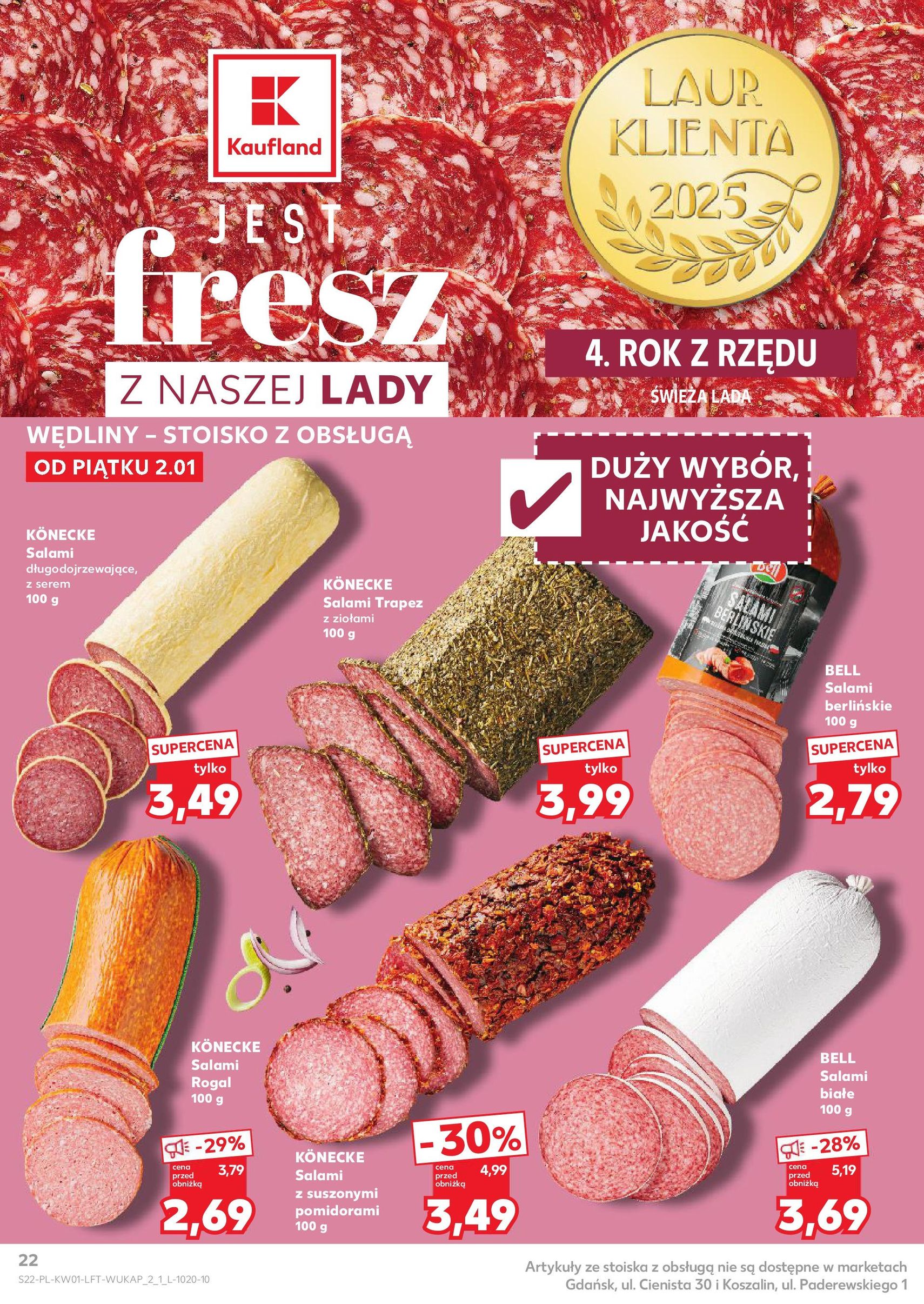 Kaufland gazetka - ważny gazetka od 02.01.2026 strona 22 z 52