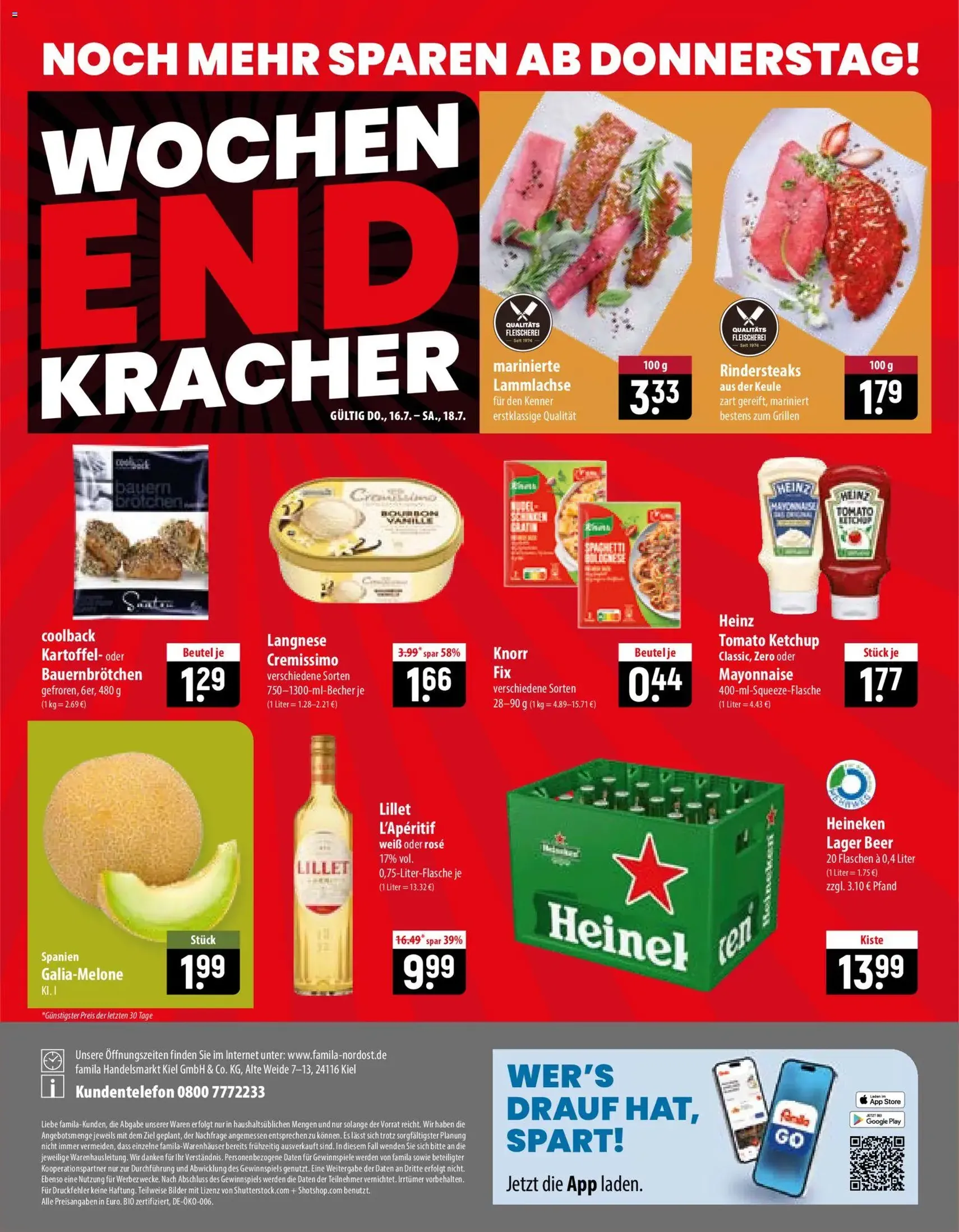 Famila Prospekt - Gültiger Prospekt ab 13.07.2026, Seite 46 von insgesamt 46