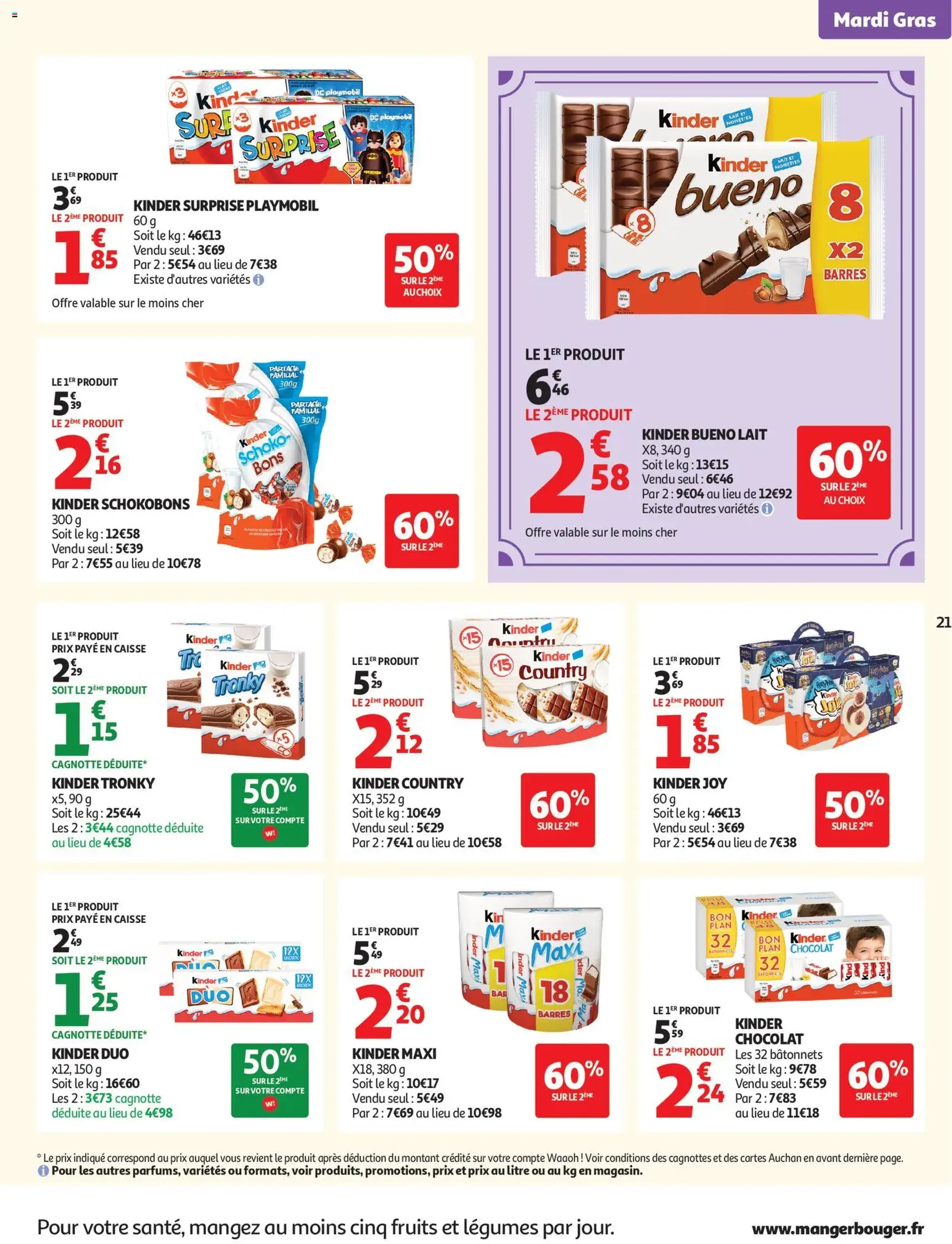 Auchan folder / publicité - geldige folder vanaf 10/02/2026 pagina 21 van 54