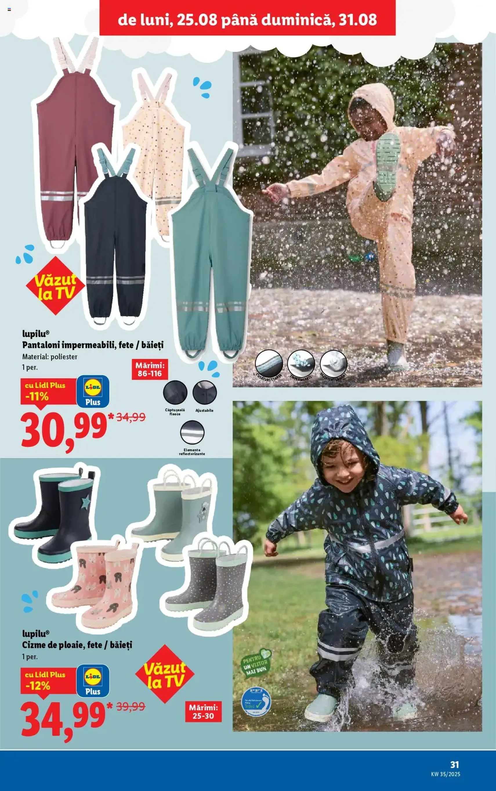Catalog Lidl - cataloage valabile începând cu 25.08.2025 pagina 31 din 74 Catalog Lidl - cataloage valabile începând cu 25.08.2025 pagina 31 din 74