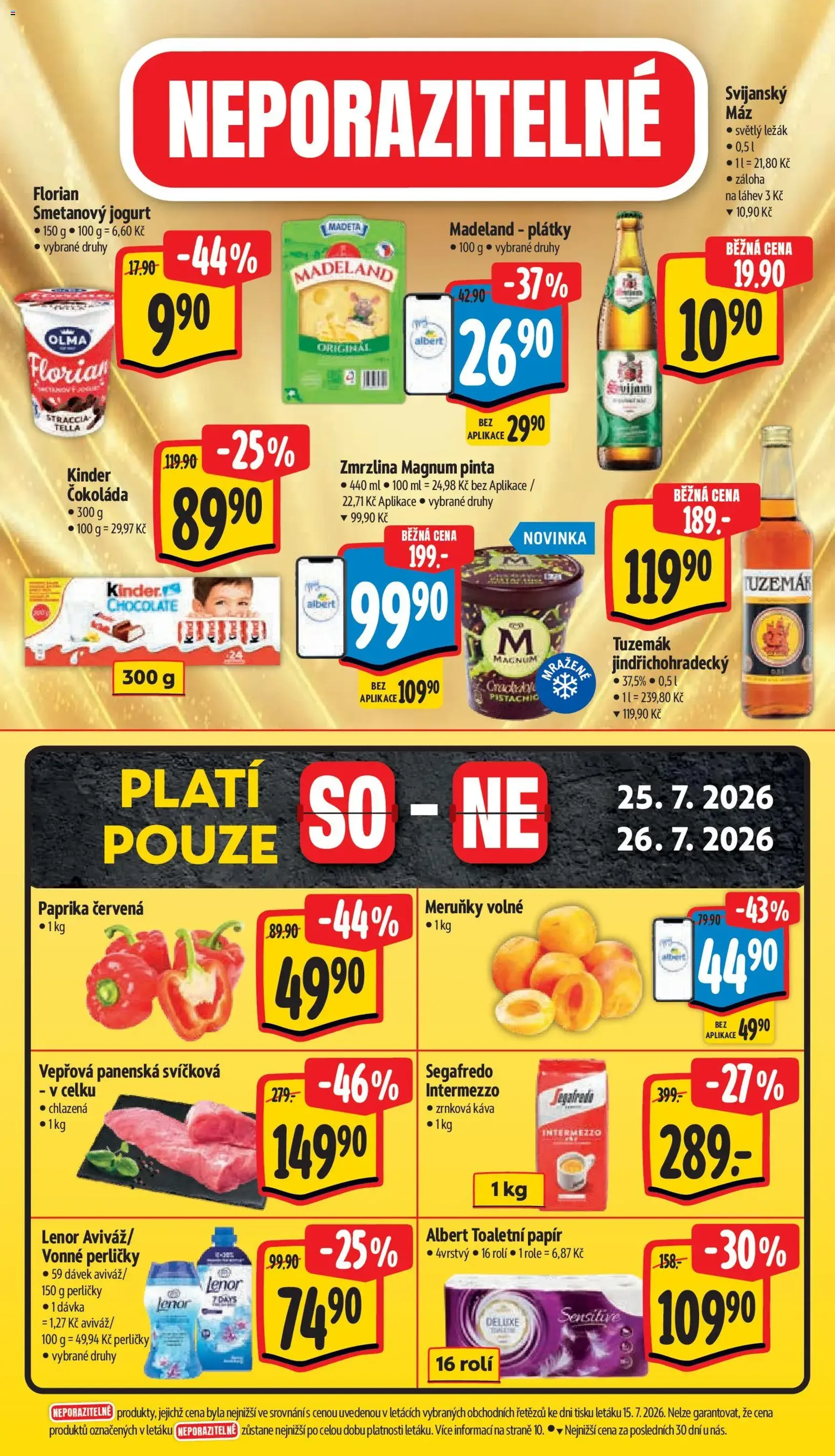 Albert leták - Hypermarket - platný leták od 22.07.2026 strana 50 z 50