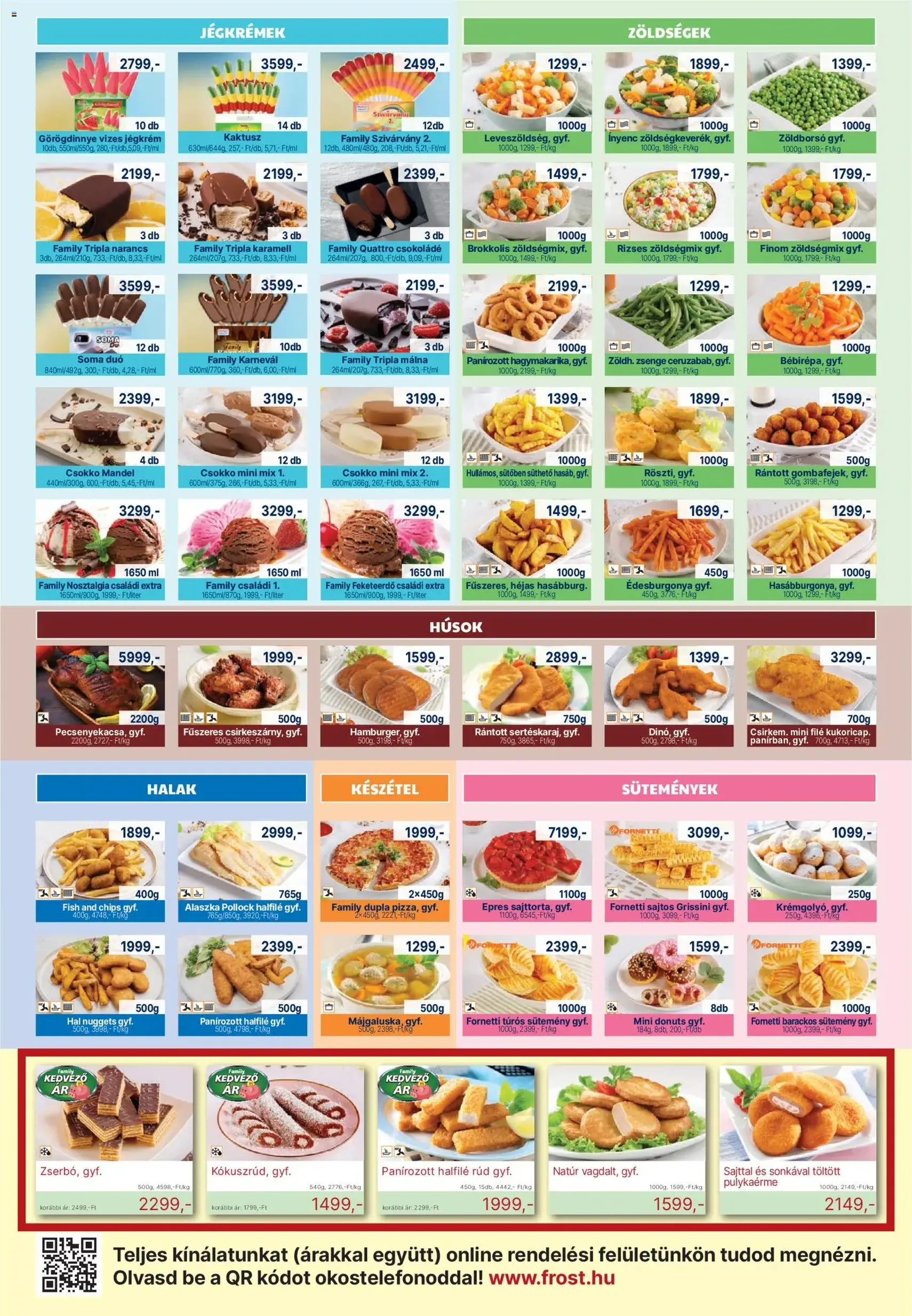 Family Frost akciós újság - 2026.03.01. érvényes szórólap 2 oldal 2 oldalból