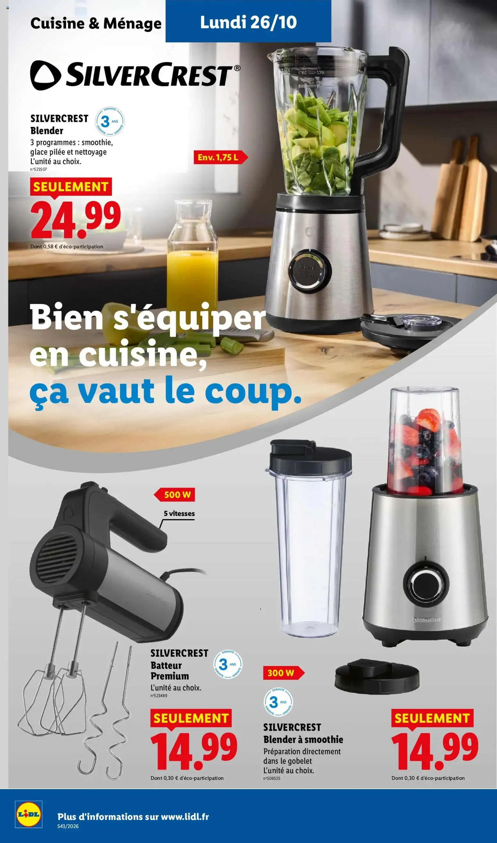 LIDL catalogue - brochure valable à partir du 22/10/2026, page 54 sur 66