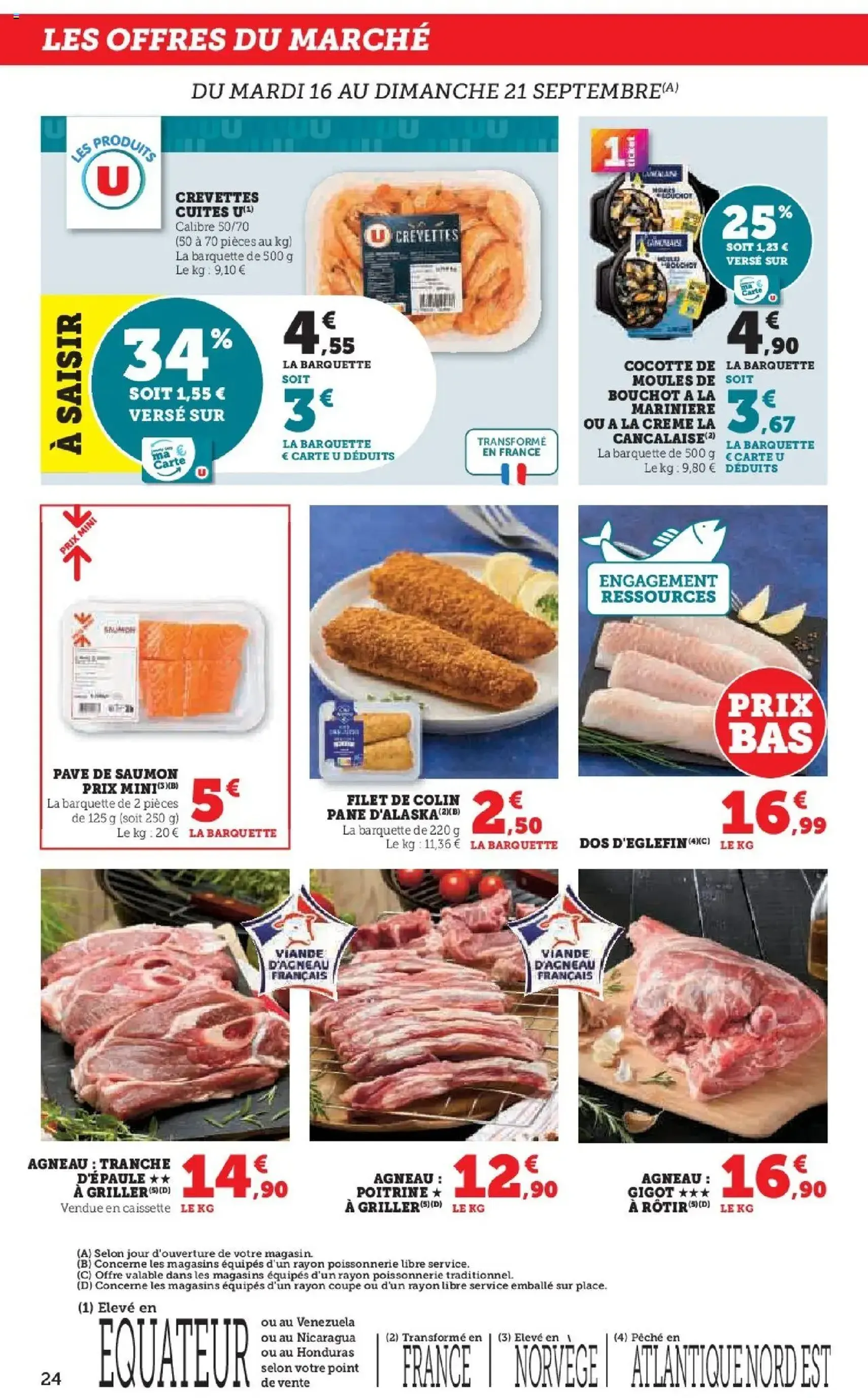 U Express catalogue 50 ans Magasins U - brochure valable à partir du 16/09/2025, page 24 sur 32