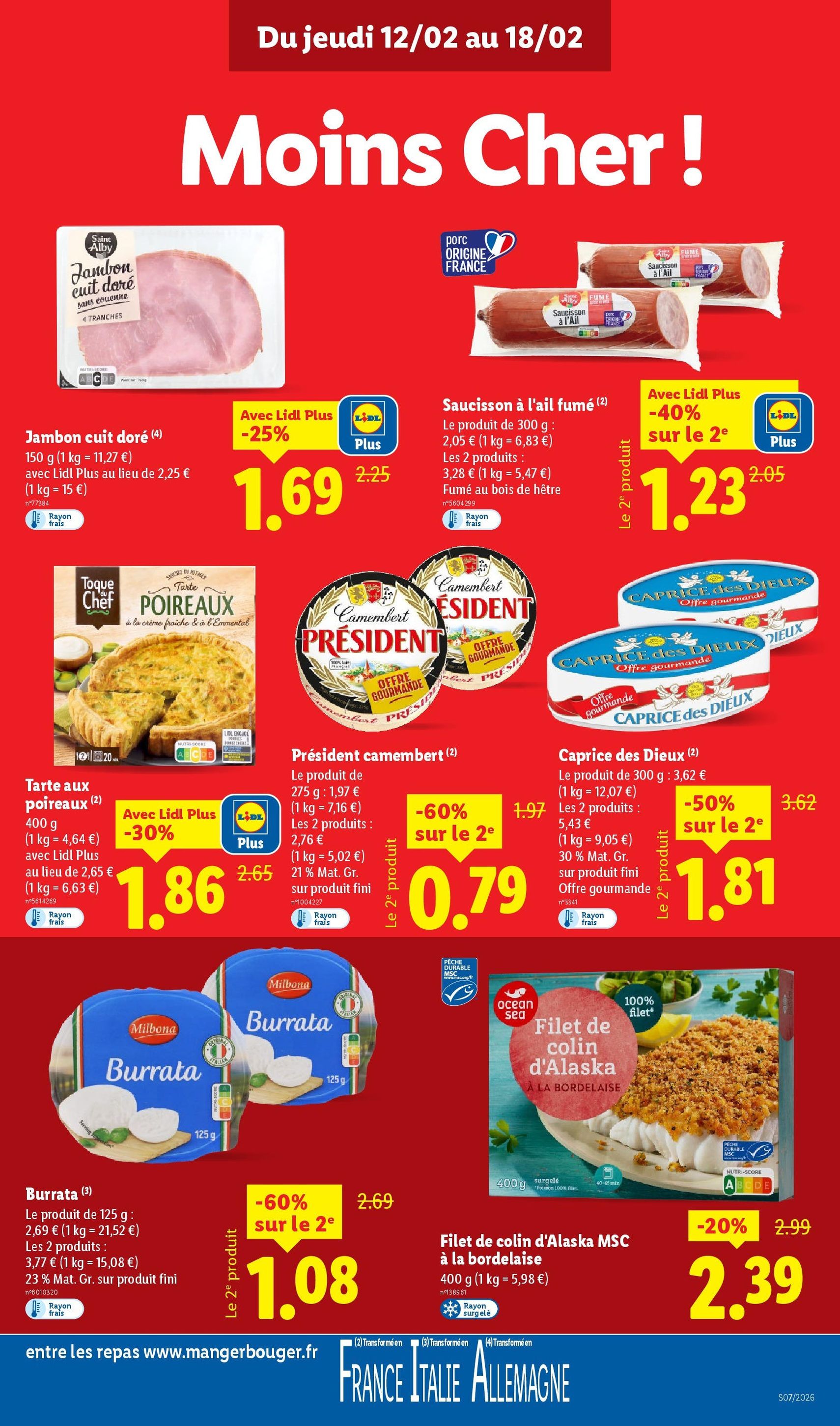 LIDL catalogue semaine 7 - brochure valable à partir du 12/02/2026, page 9 sur 79