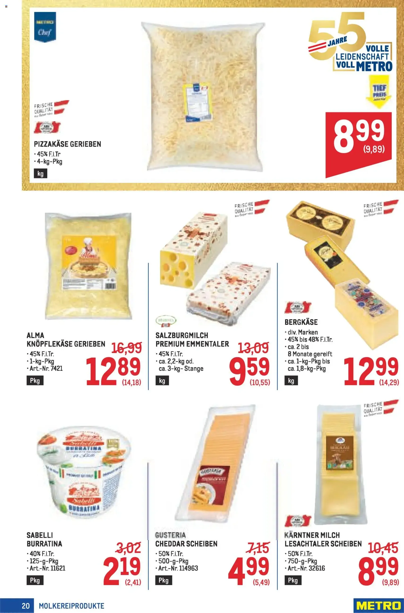 Metro angebote Profi - Gültiger Prospekt ab 05.03.2026, Seite 20 von insgesamt 72