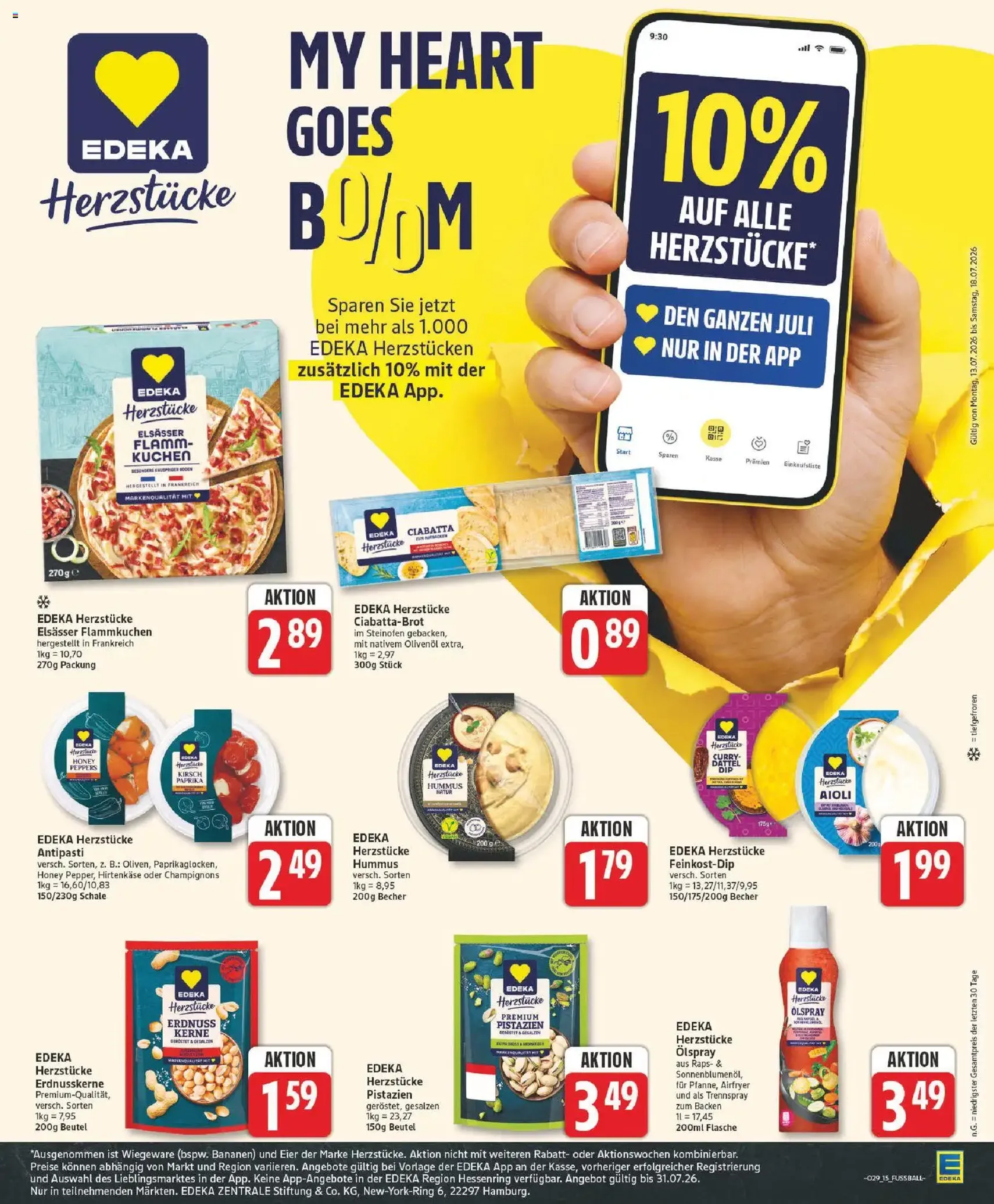 Edeka Prospekt - Gültiger Prospekt ab 13.07.2026, Seite 15 von insgesamt 29