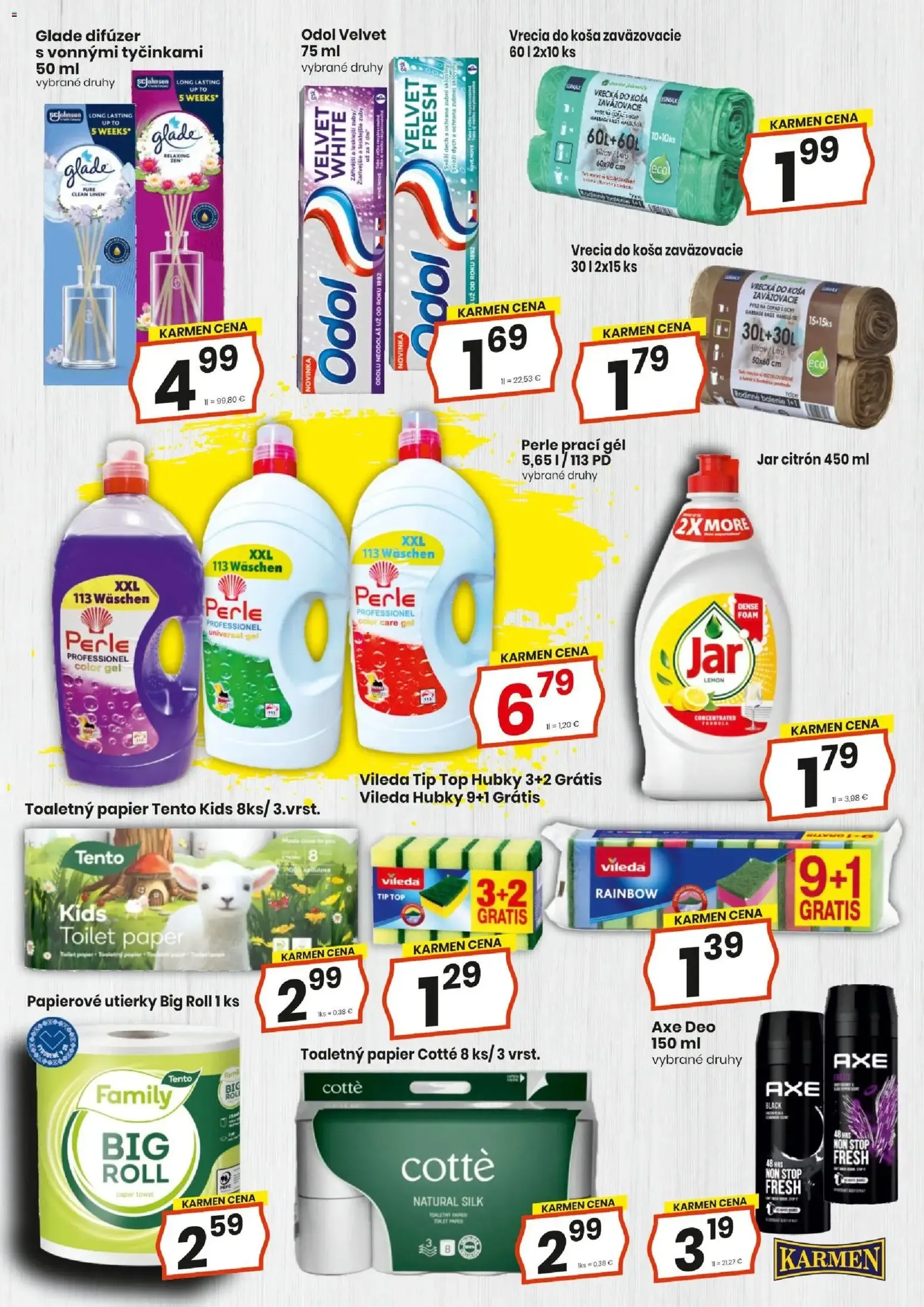 KARMEN CBA leták - platný leták od 18.06.2026 strana 15 z 16