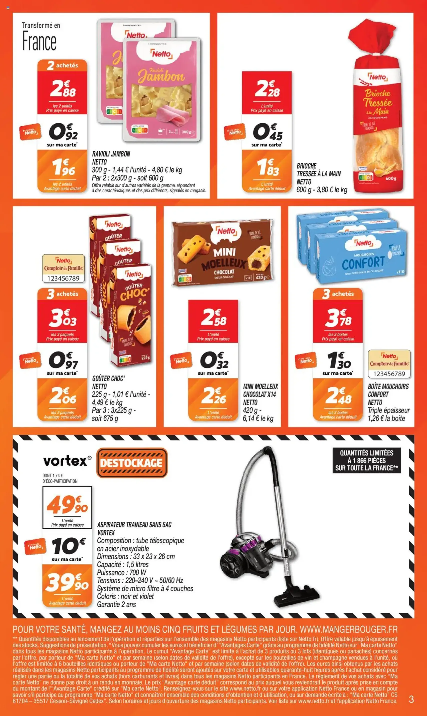 Netto catalogue - brochure valable à partir du 07/10/2025, page 3 sur 20 Netto catalogue - brochure valable à partir du 07/10/2025, page 3 sur 20