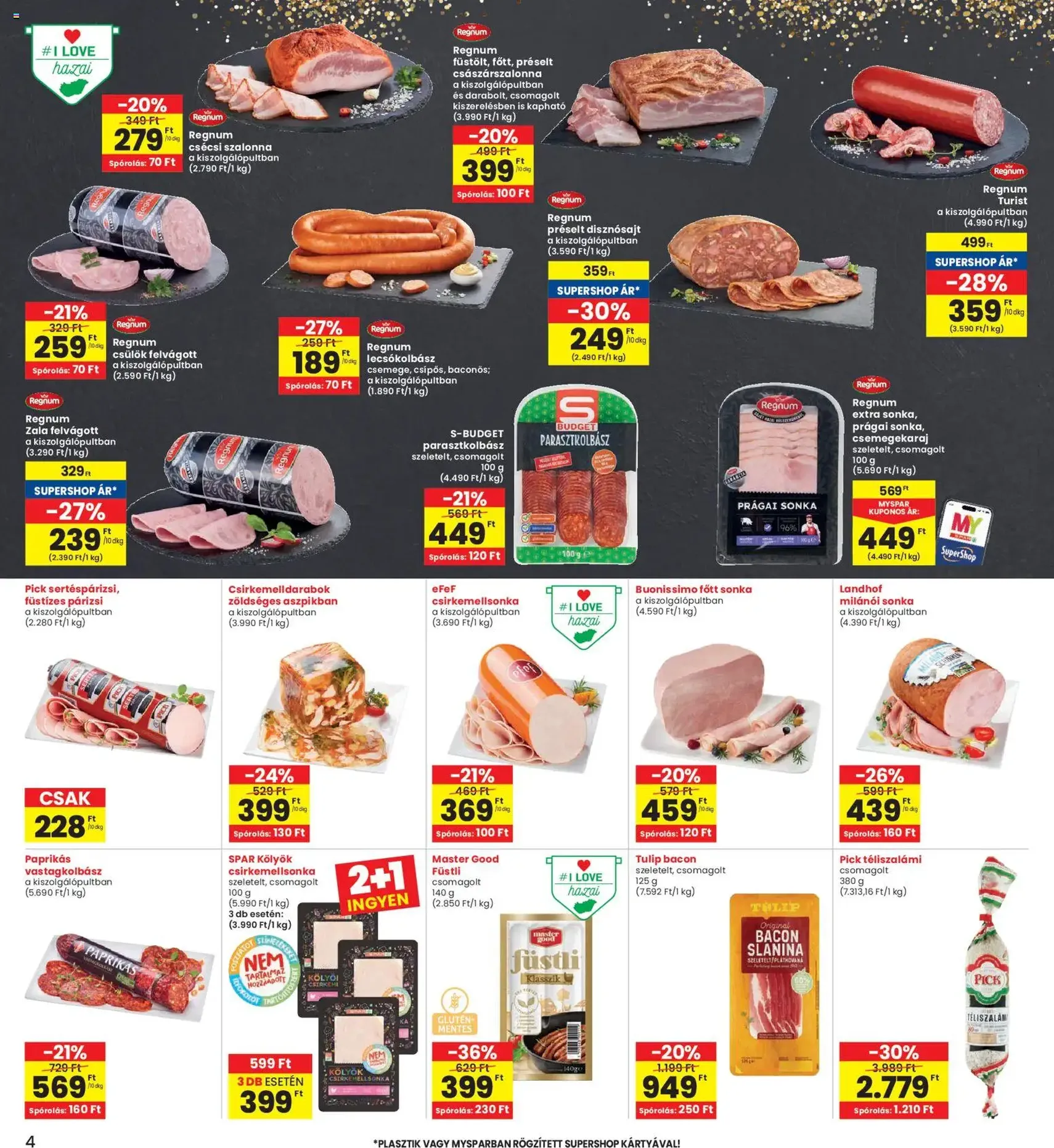 Interspar Akciós újság - 2026.02.19. érvényes szórólap 4 oldal 28 oldalból