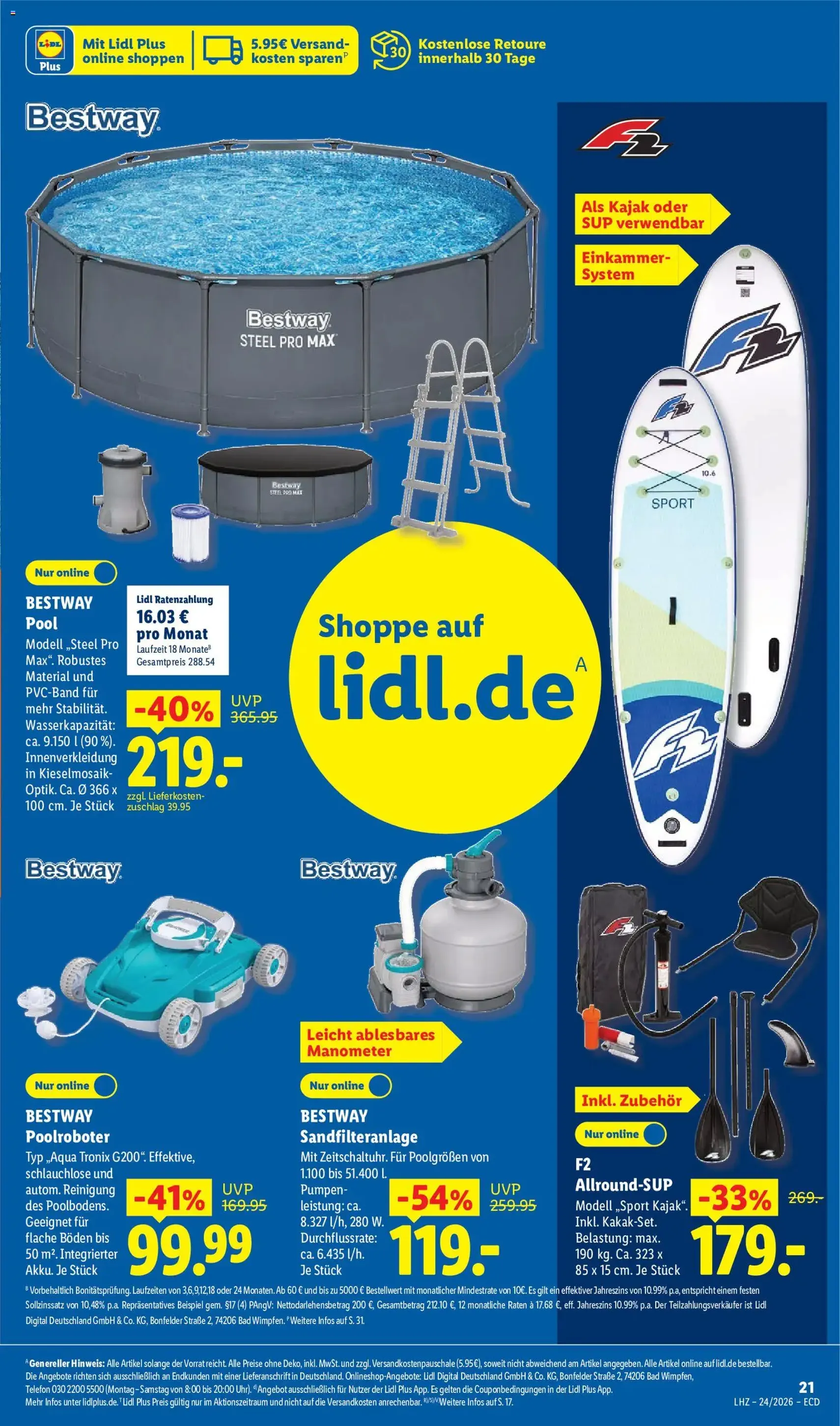 Lidl Prospekt - Gültiger Prospekt ab 08.06.2026, Seite 45 von insgesamt 73