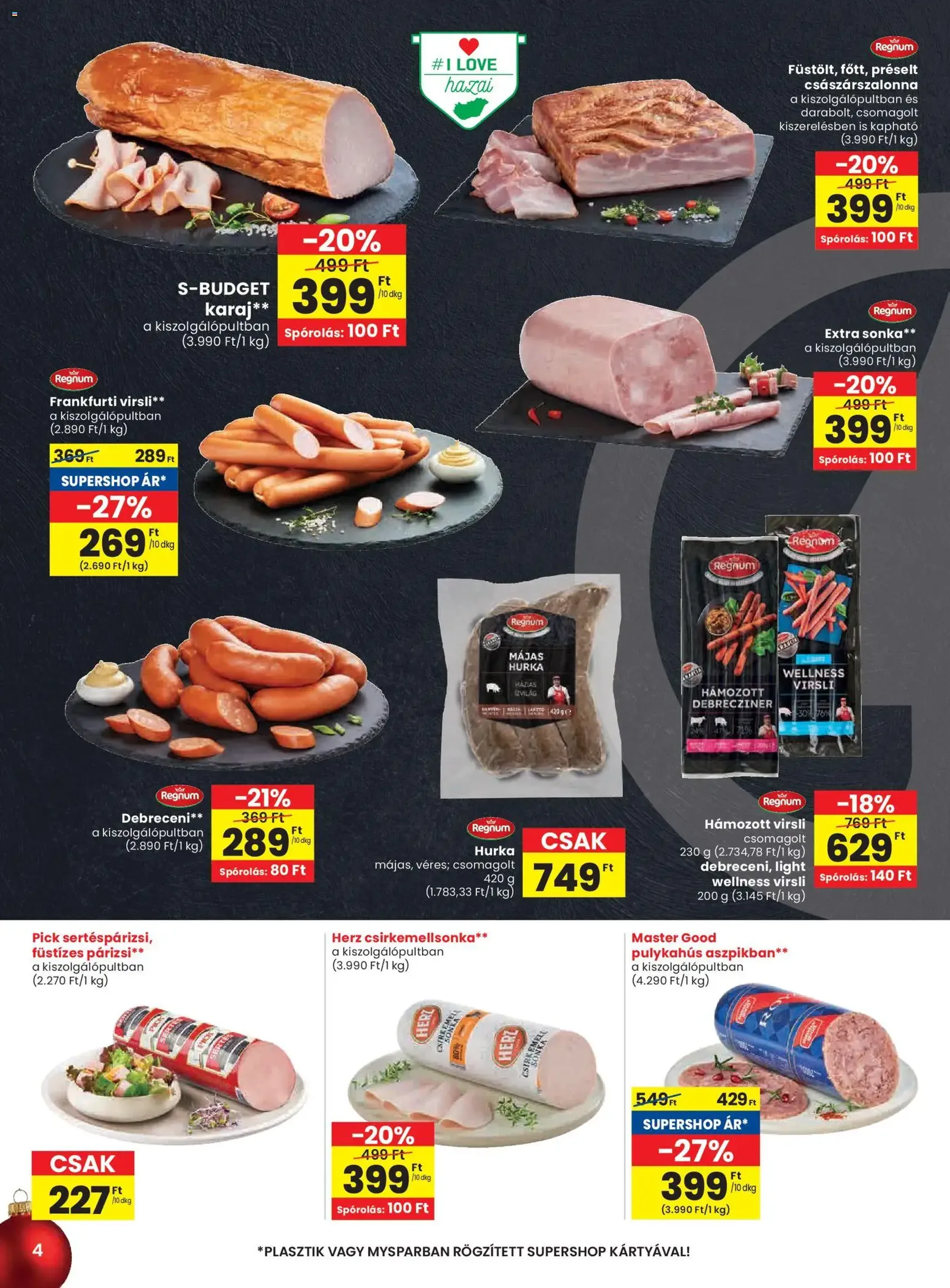 Spar Akciós újság - 2025.12.04. érvényes szórólap 4 oldal 24 oldalból