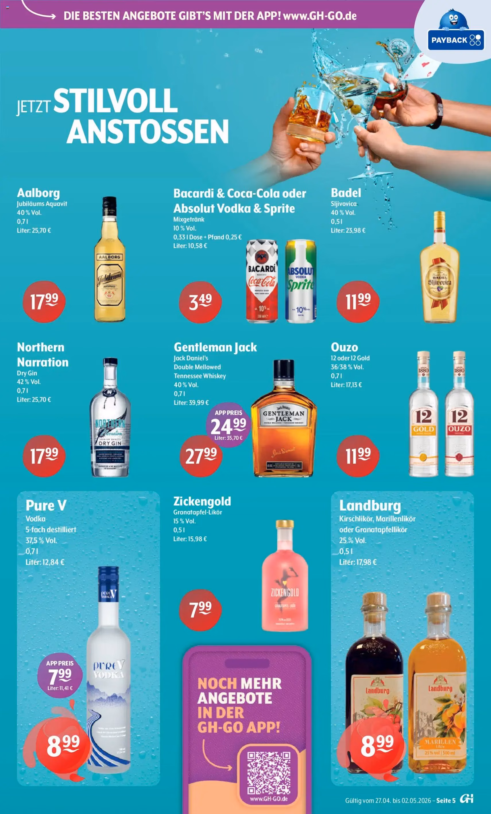 Trink und Spare Prospekt - Gültiger Prospekt ab 27.04.2026, Seite 5 von insgesamt 8