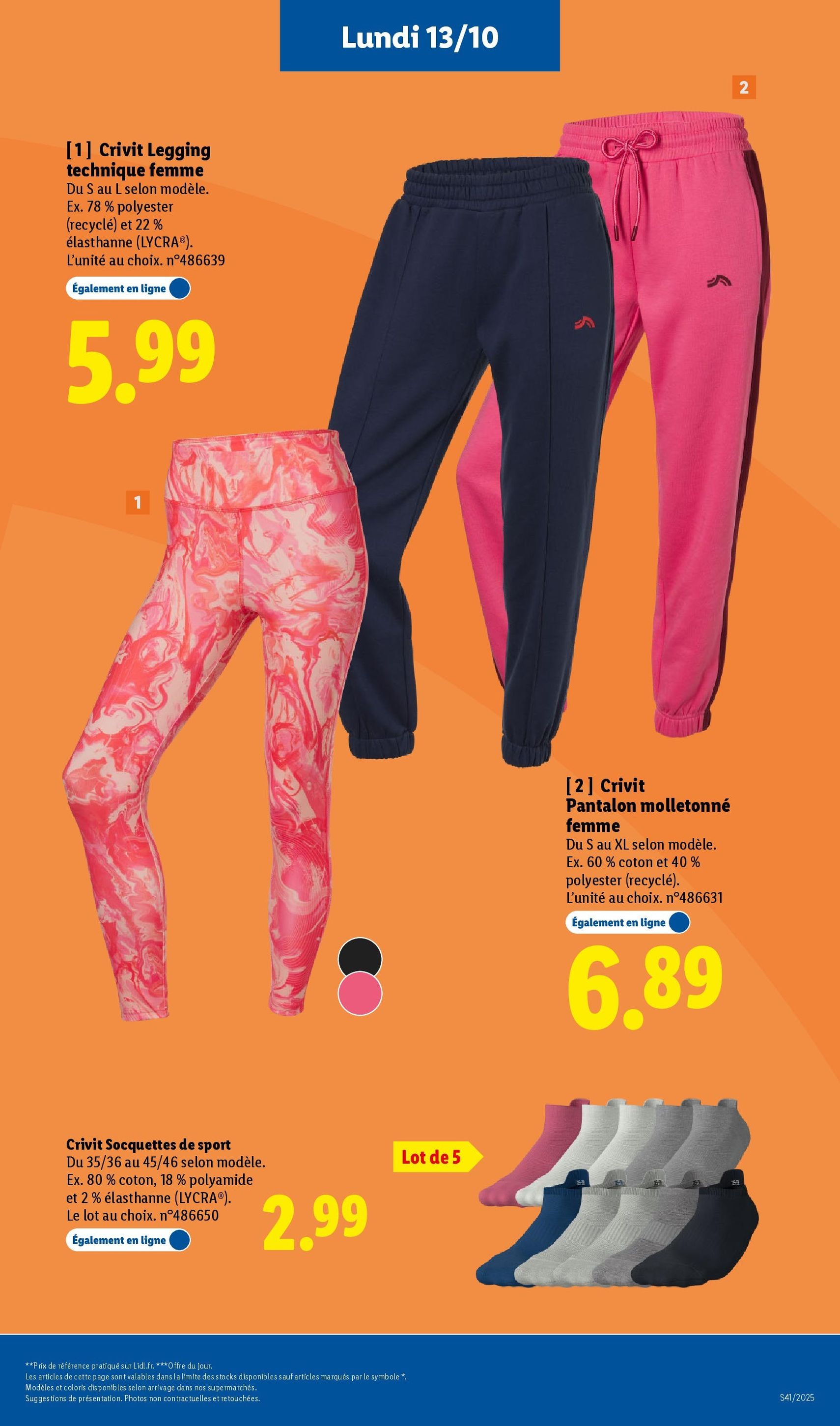 LIDL catalogue semaine 41 - brochure valable à partir du 09/10/2025, page 57 sur 73
