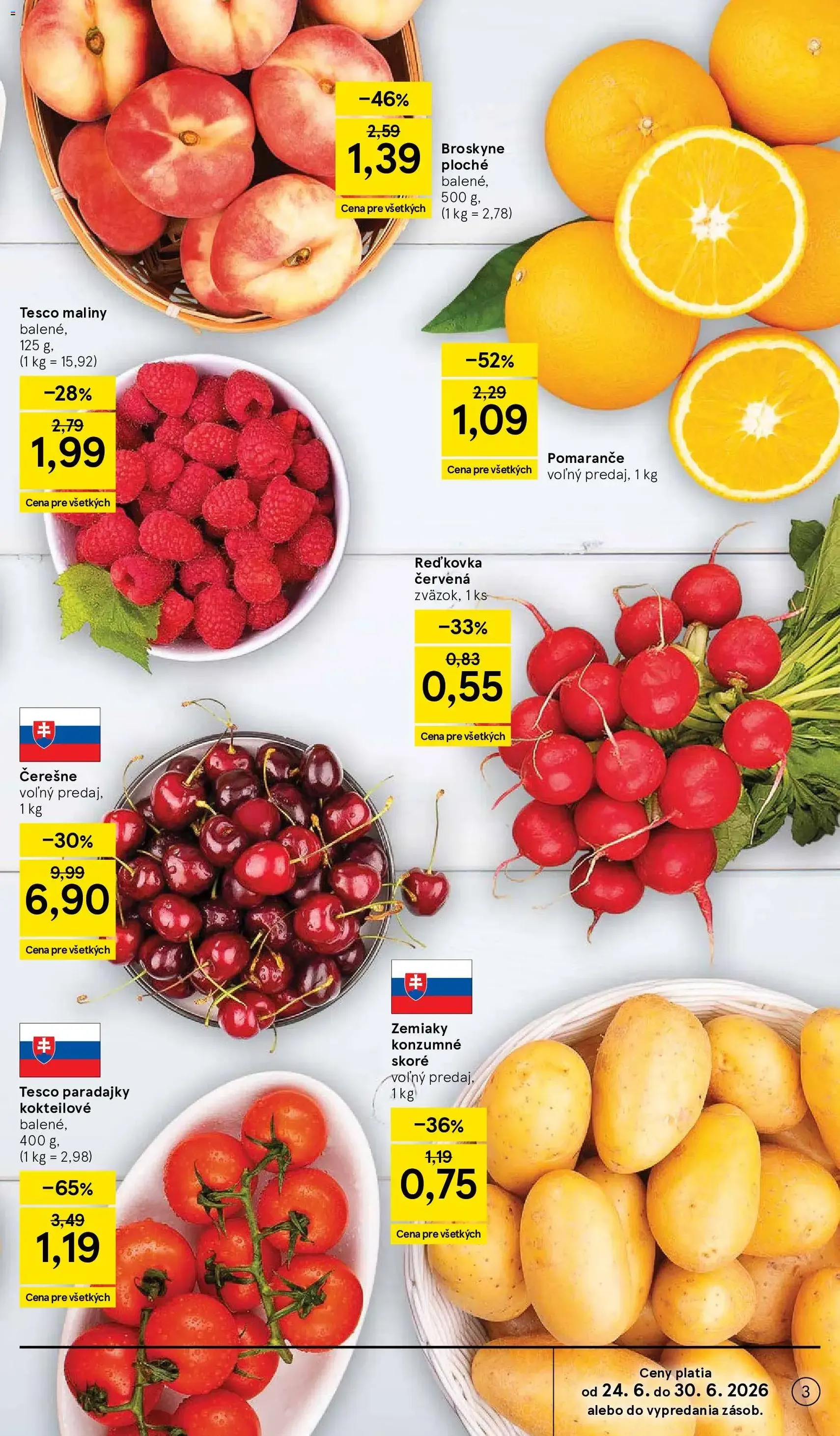 Tesco Hypermarket - leták - platný leták od 24.06.2026 strana 3 z 51