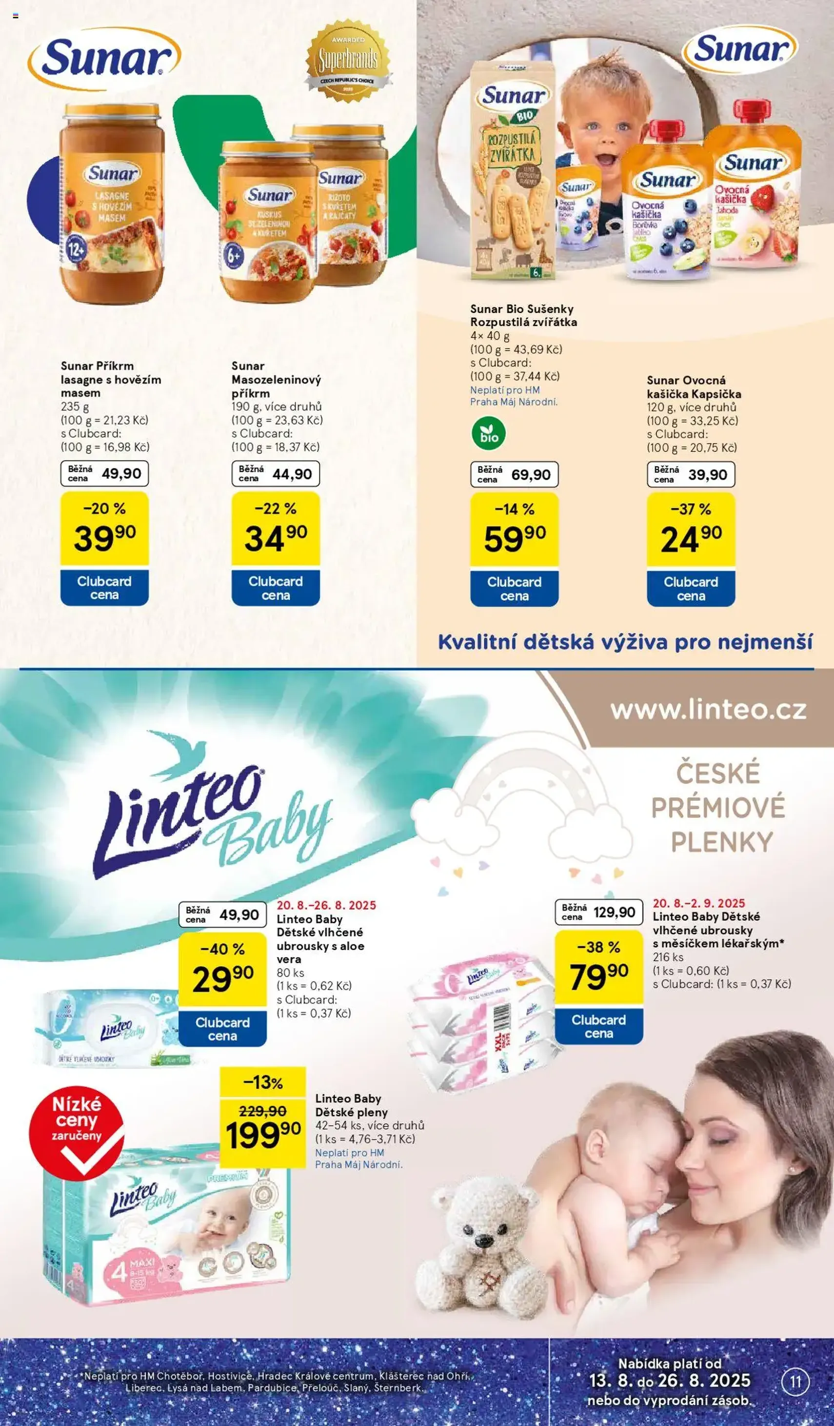 Tesco leták - Hypermarket - platný leták od 20.08.2025 strana 11 z 34 Tesco leták - Hypermarket - platný leták od 20.08.2025 strana 11 z 34