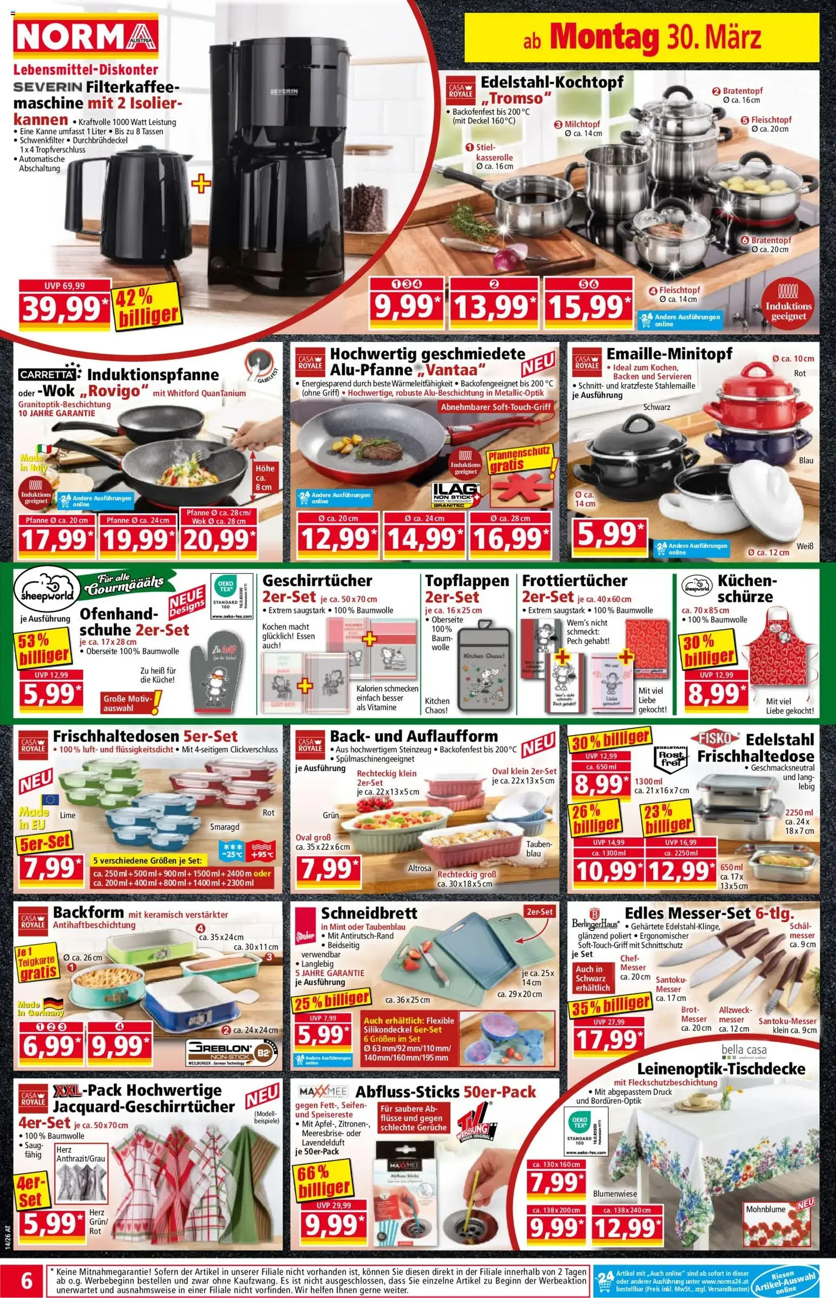 Norma Flugblatt - Gültiger Prospekt ab 30.03.2026, Seite 6 von insgesamt 20
