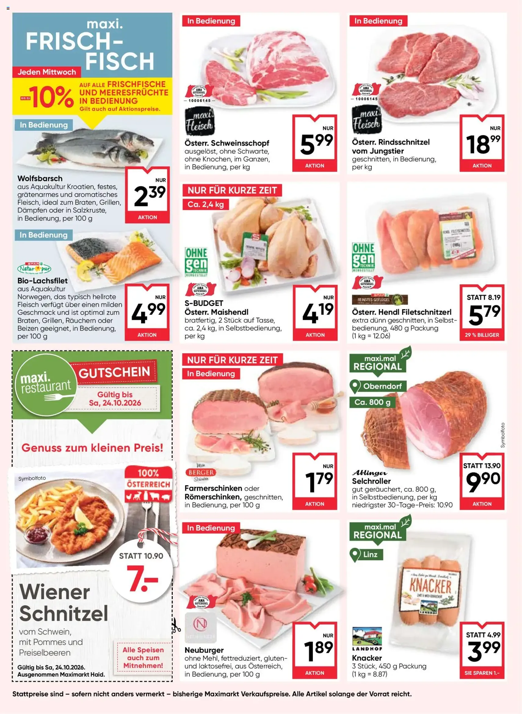 Maximarkt Flugblatt - Gültiger Prospekt ab 22.10.2026, Seite 8 von insgesamt 24