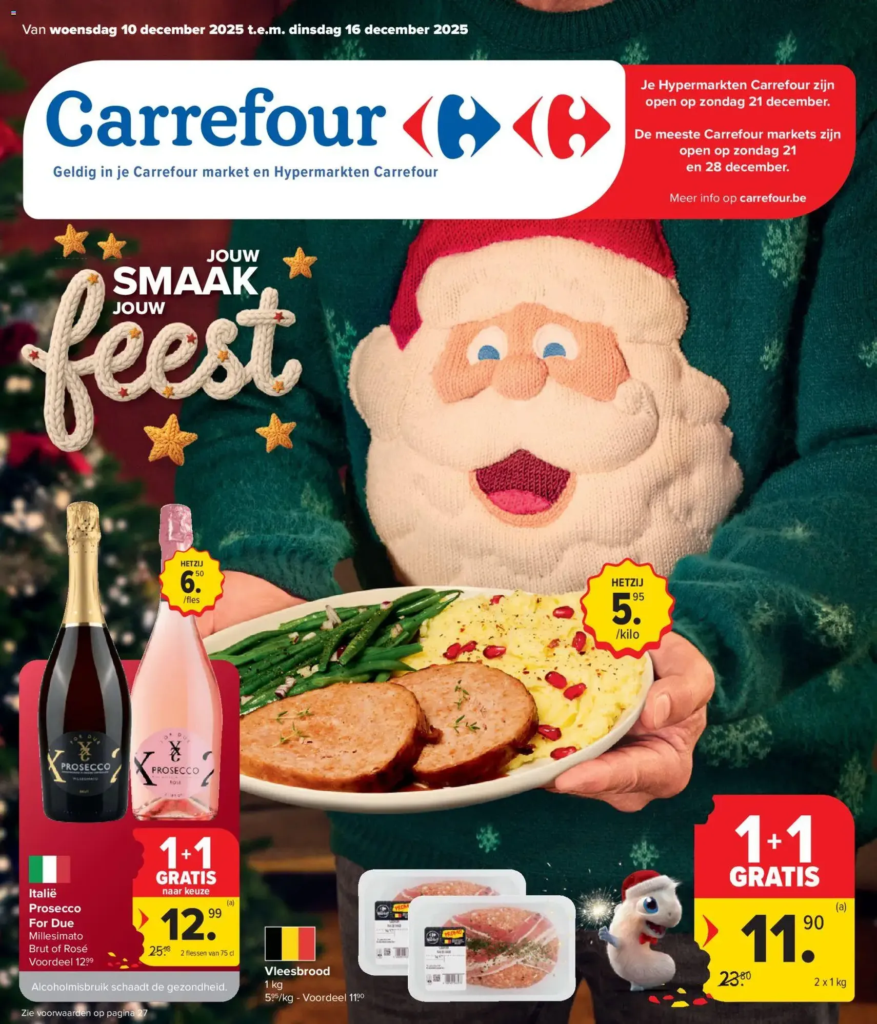Carrefour market folder week 50 - geldige folder vanaf 10/12/2025 pagina 1 van 28