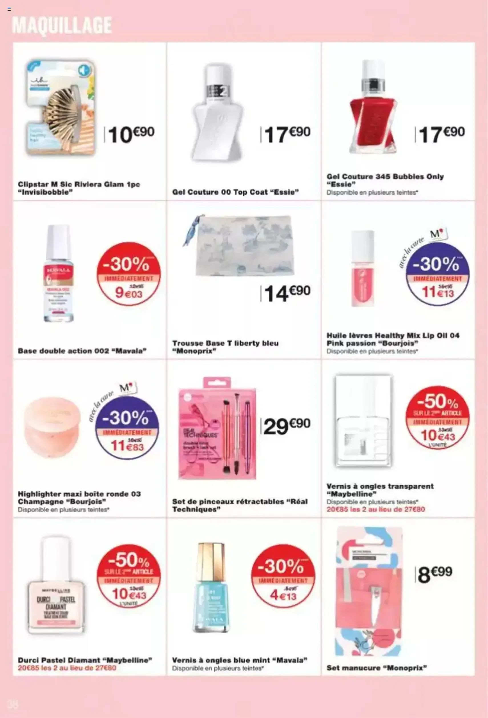 Monoprix catalogue - brochure valable à partir du 15/07/2025, page 38 sur 44 Monoprix catalogue - brochure valable à partir du 15/07/2025, page 38 sur 44