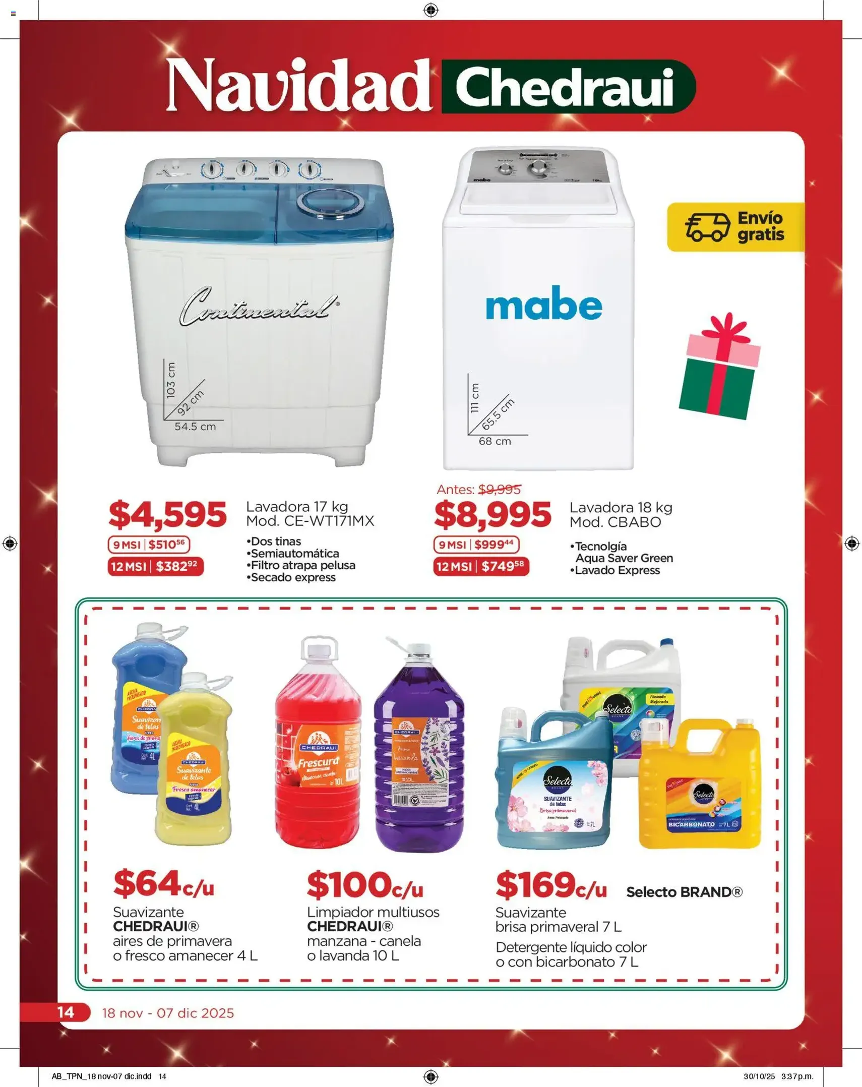 Chedraui folleto - folleto válido desde 18/11/2025 página 14 de 20