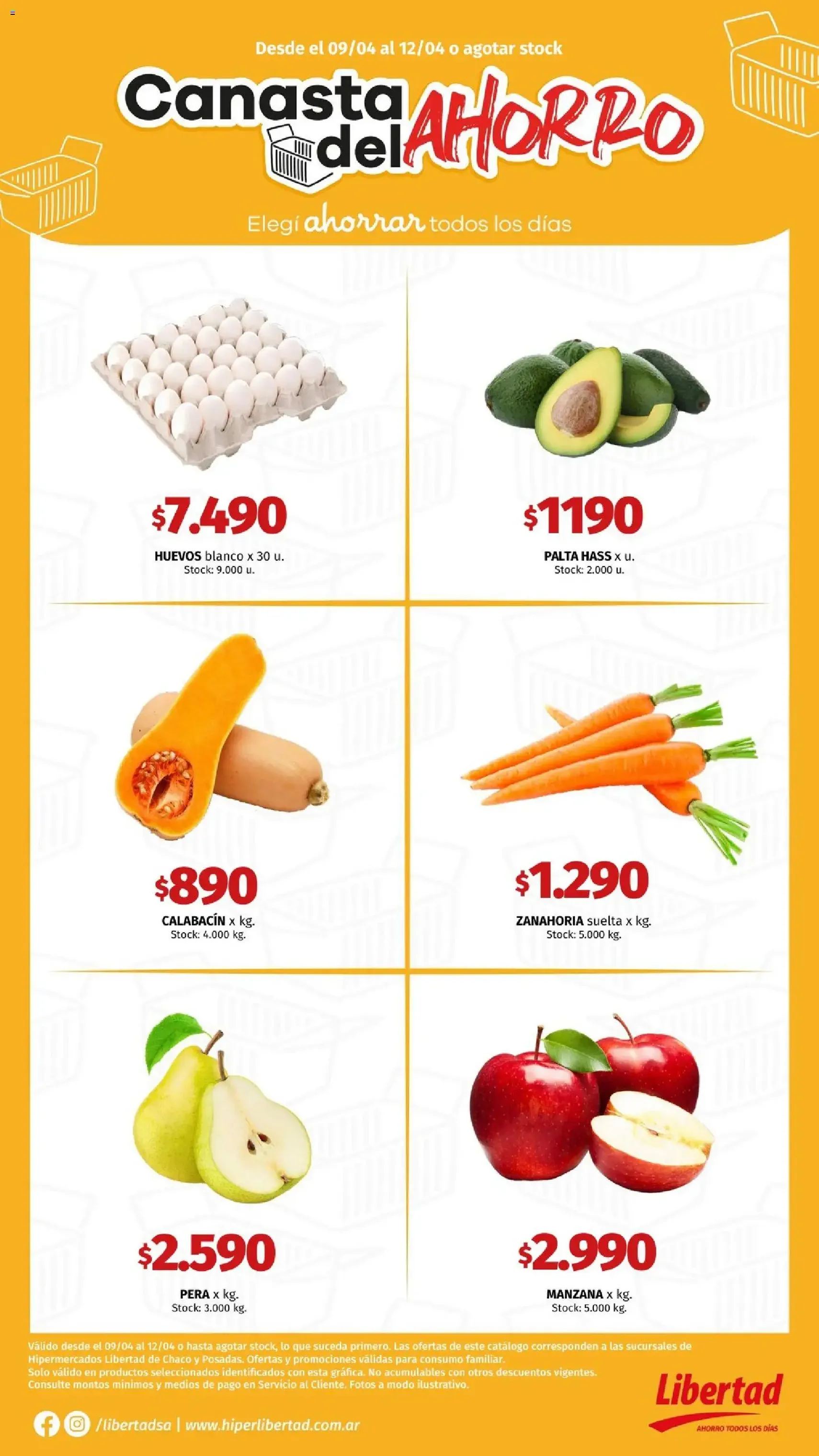 Hipermercado Libertad catálogo - folleto válido desde 09/04/2026 página 3 de 6