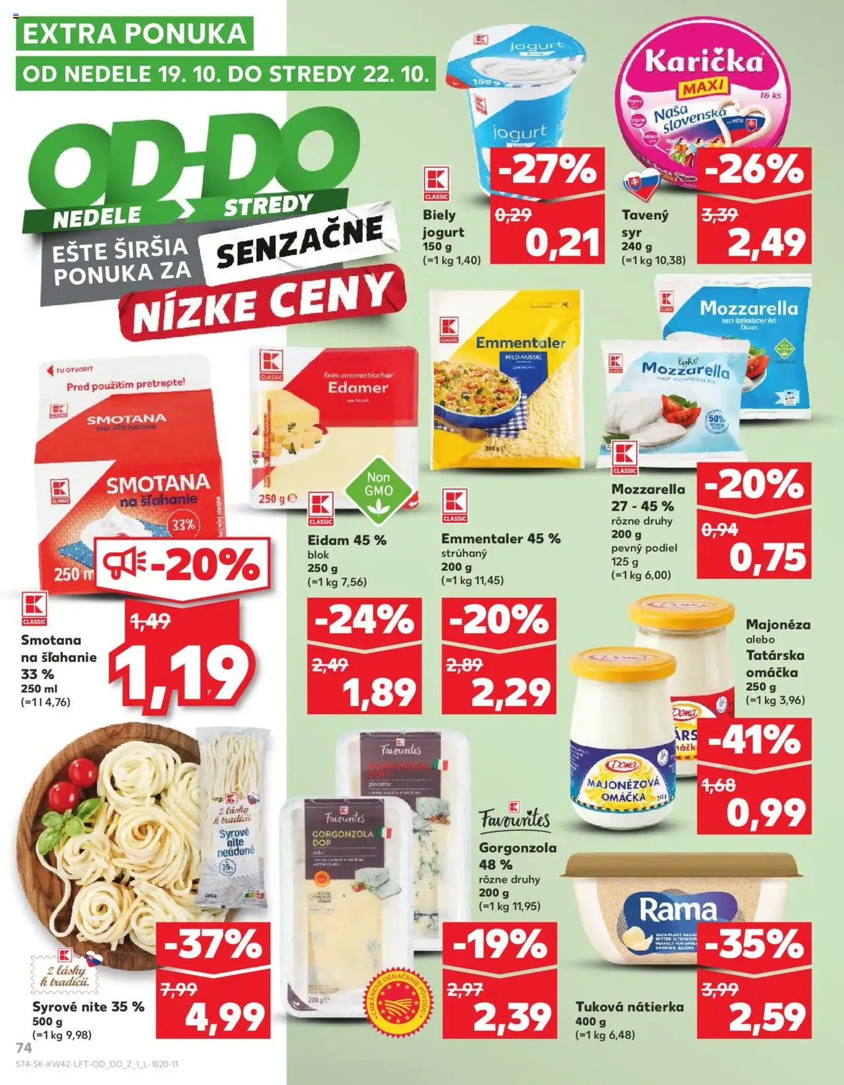 Kaufland Bratislava-Avion - platný leták od 16.10.2025 strana 74 z 78