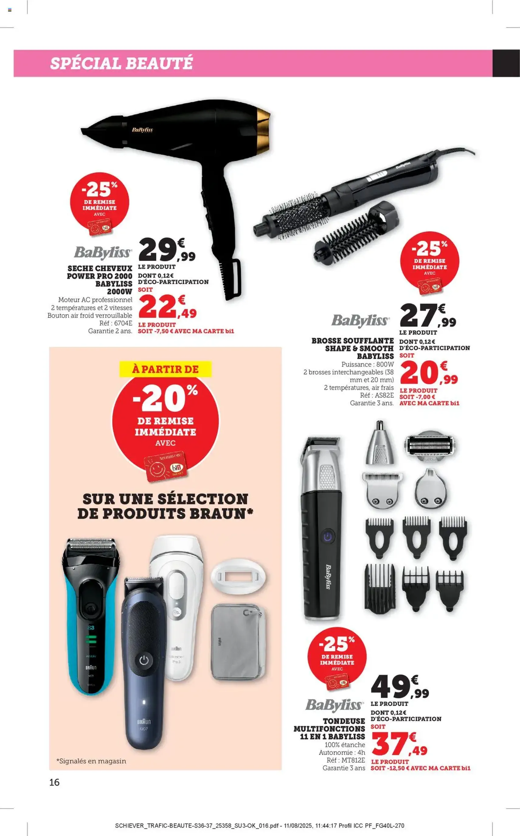 Bi1 catalogue - brochure valable à partir du 01/09/2025, page 16 sur 40