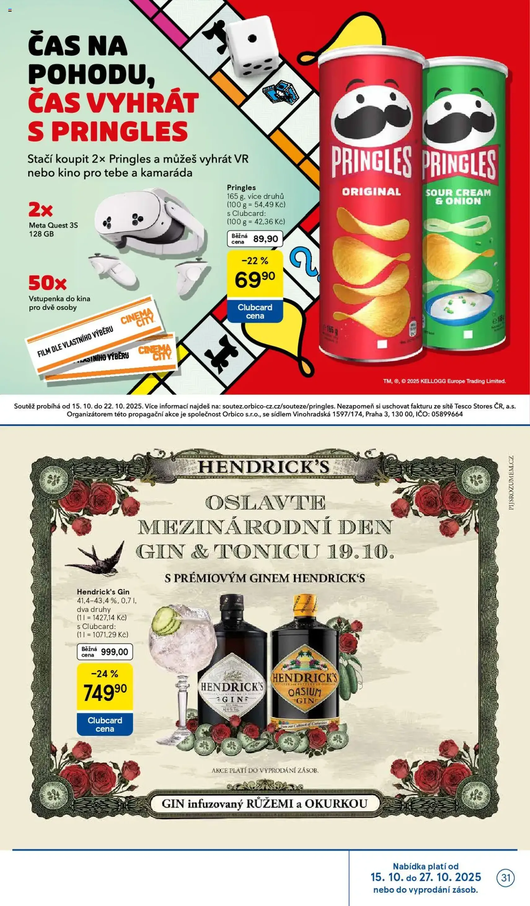 Tesco leták - Hypermarket - platný leták od 15.10.2025 strana 31 z 32 Tesco leták - Hypermarket - platný leták od 15.10.2025 strana 31 z 32