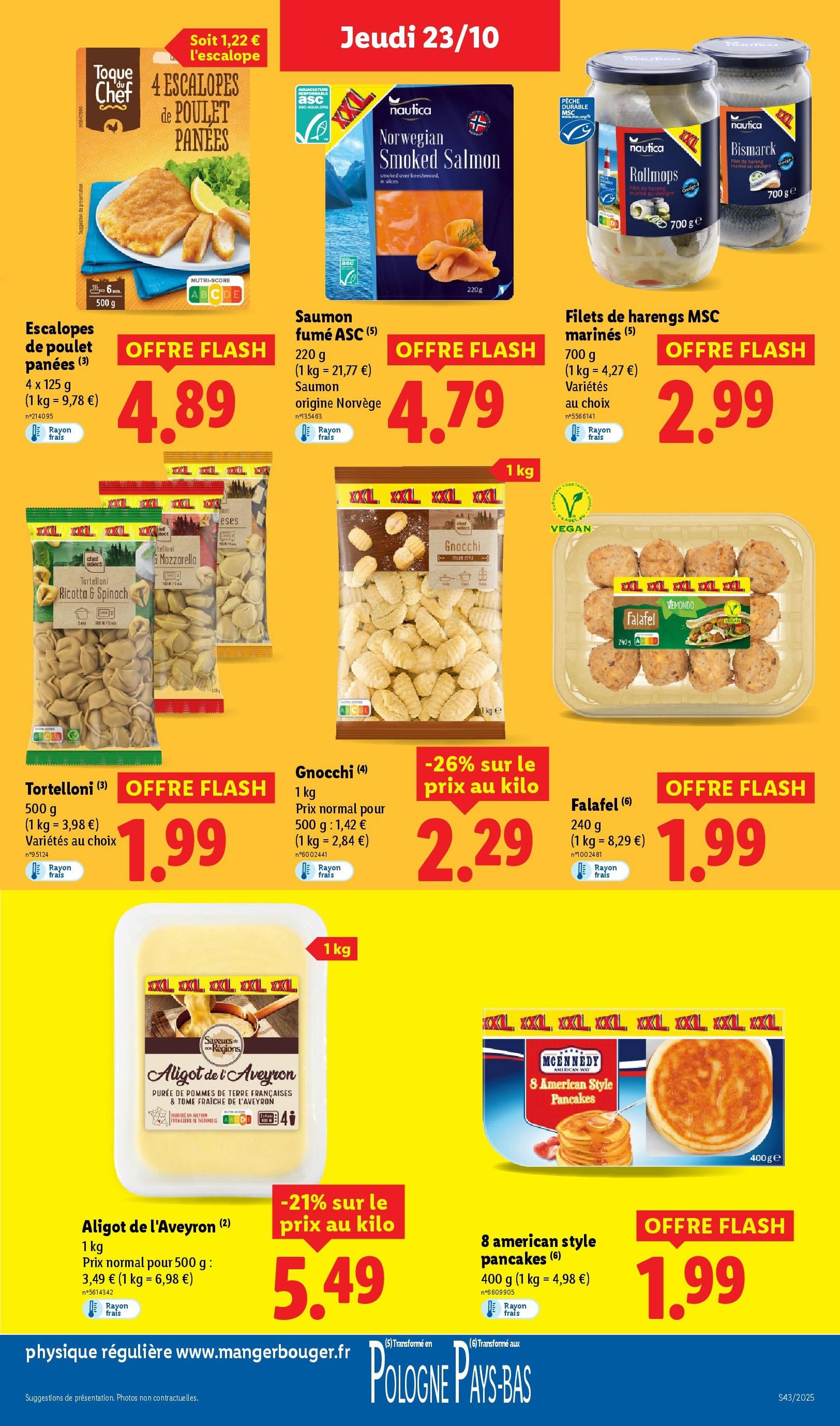 LIDL catalogue semaine 43 - brochure valable à partir du 23/10/2025, page 13 sur 84 LIDL catalogue semaine 43 - brochure valable à partir du 23/10/2025, page 13 sur 84