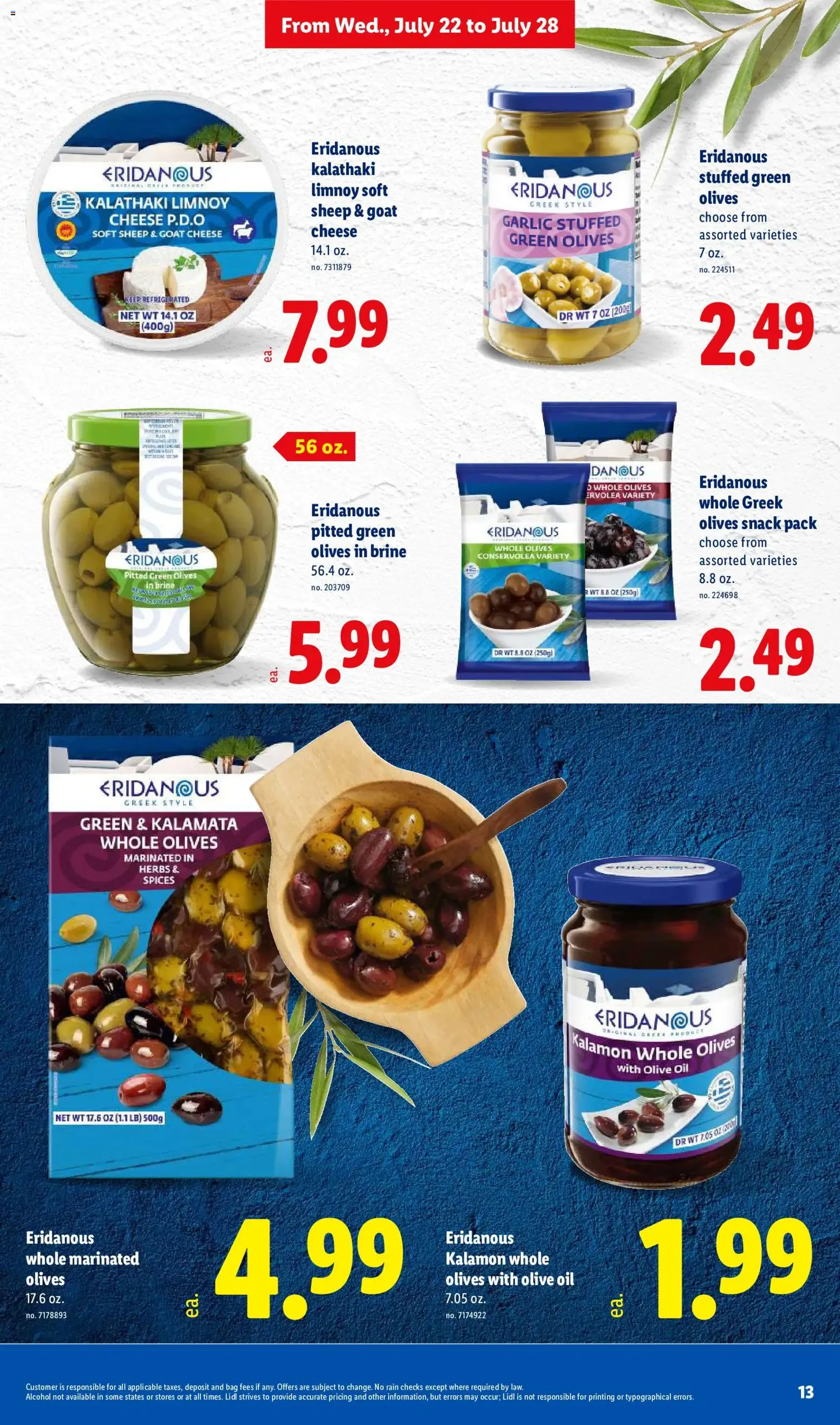 Lidl Weekly Ad - valid flyer from 07/22/2026, page 13 of 48