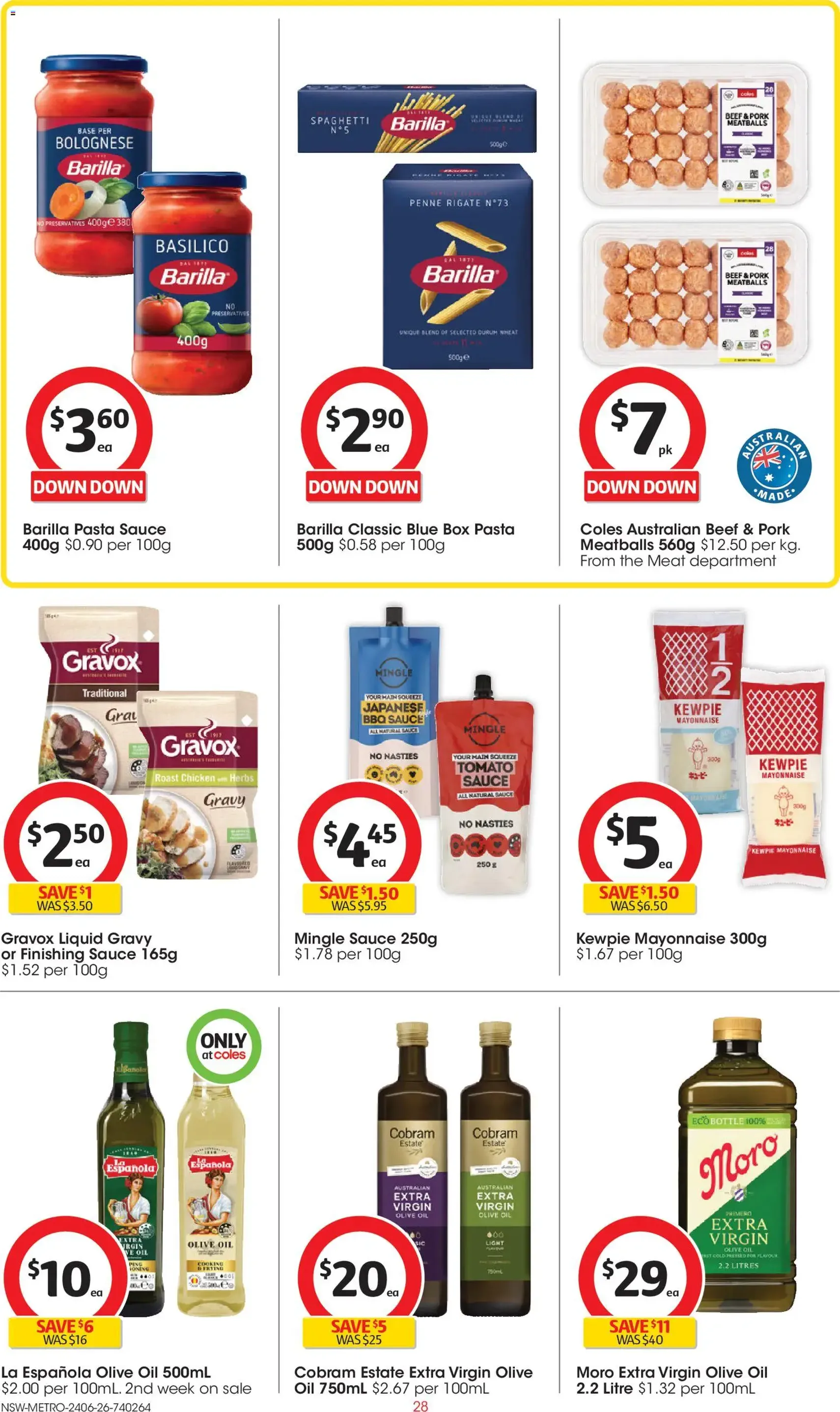 Coles catalogue - valid flyer from 24/06/2026, page 28 of 47