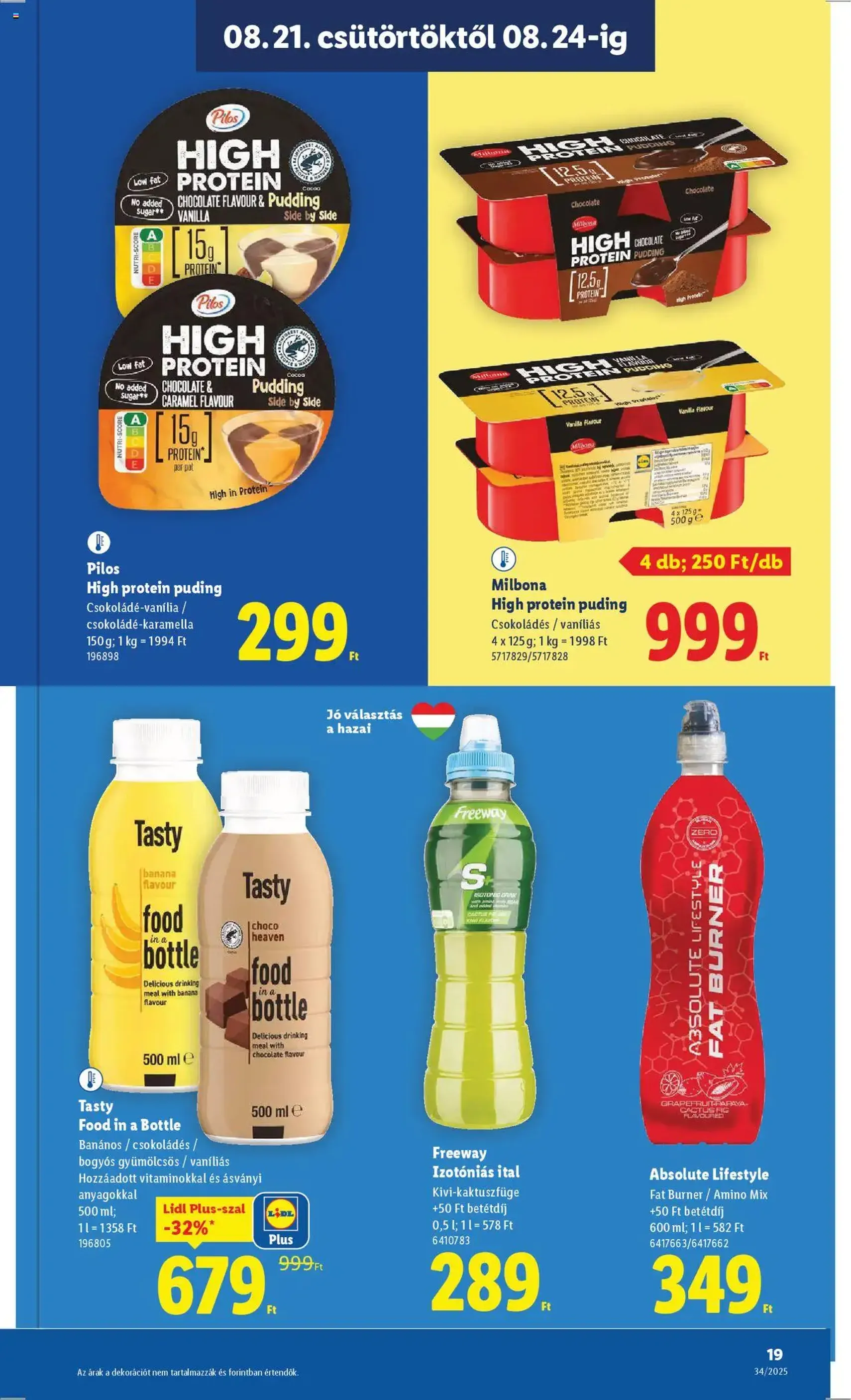 Lidl Akciós újság - 2025.08.21. érvényes szórólap 19 oldal 70 oldalból