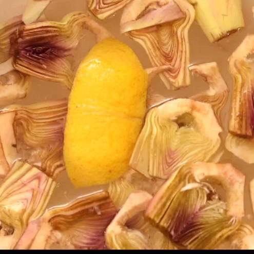 Carciofi e patate - procedimento 1