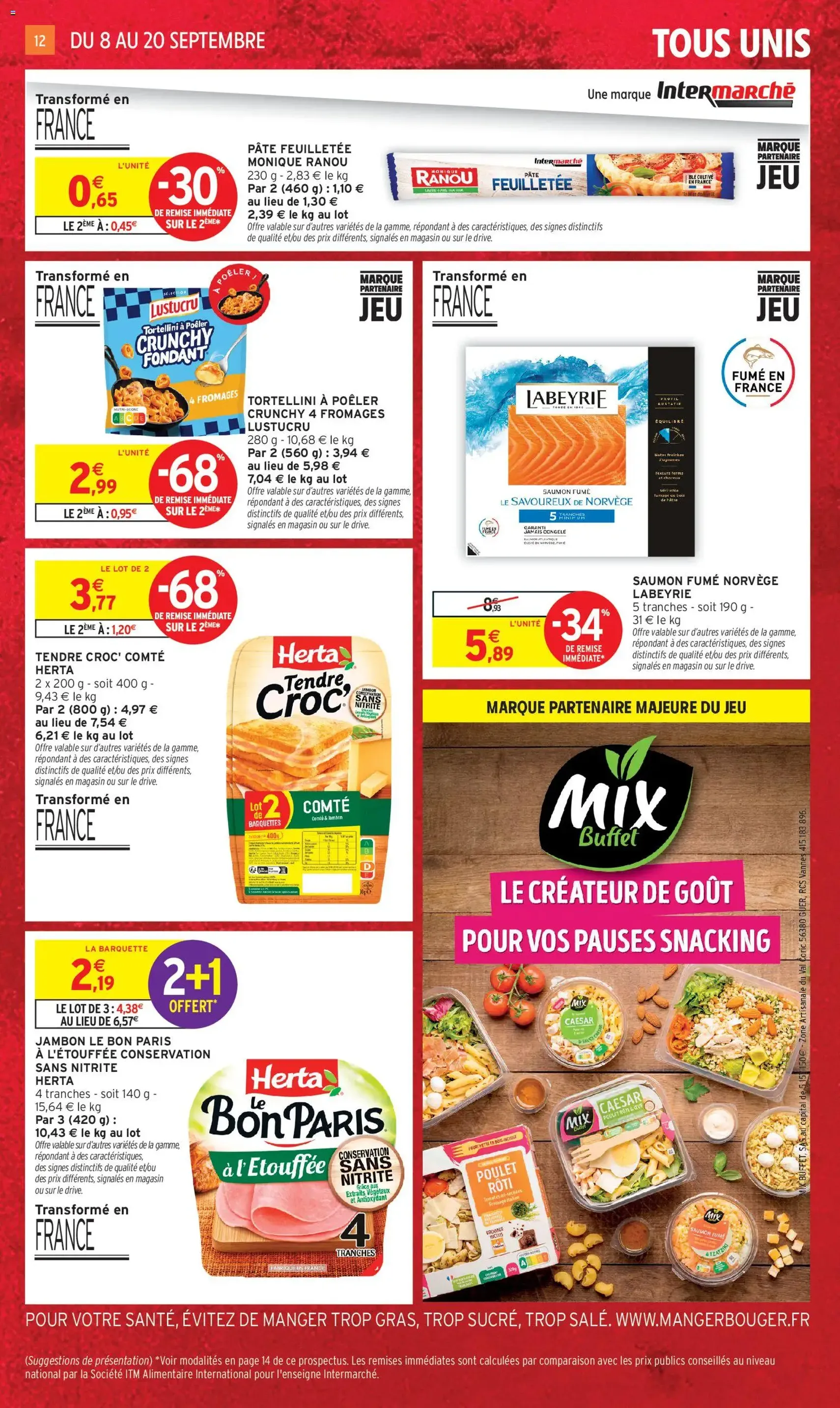 Intermarché - C'est notre anniversaire - brochure valable à partir du 08/09/2026, page 12 sur 20