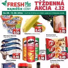 Fresh leták - náhľad letáku platný od 06.08.2026