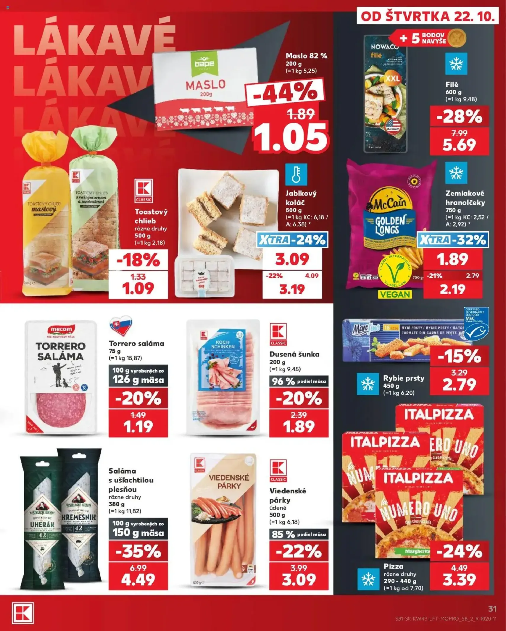 Kaufland leták - platný leták od 22.10.2026 strana 31 z 76