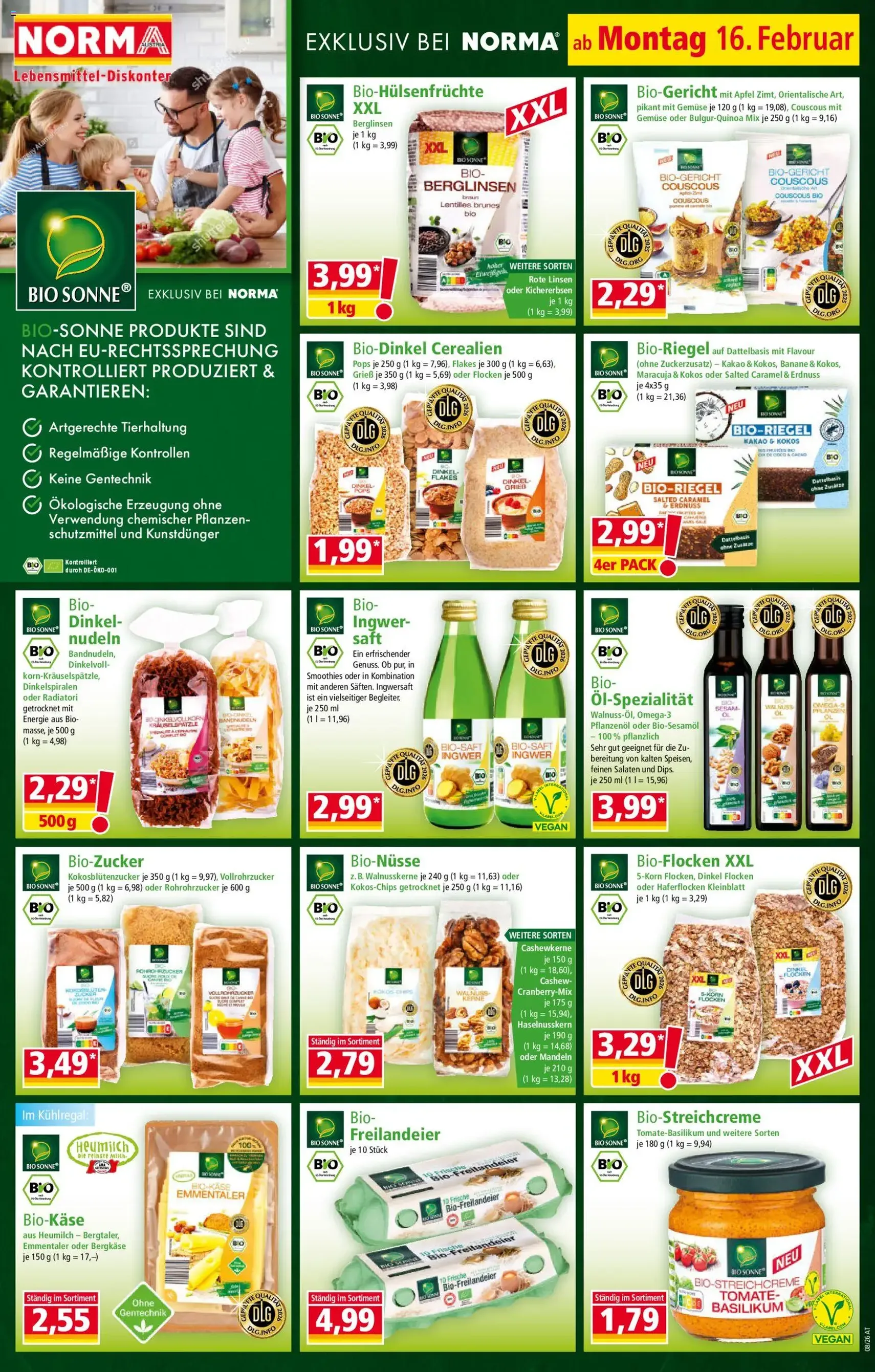 Norma Flugblatt - Gültiger Prospekt ab 16.02.2026, Seite 3 von insgesamt 20