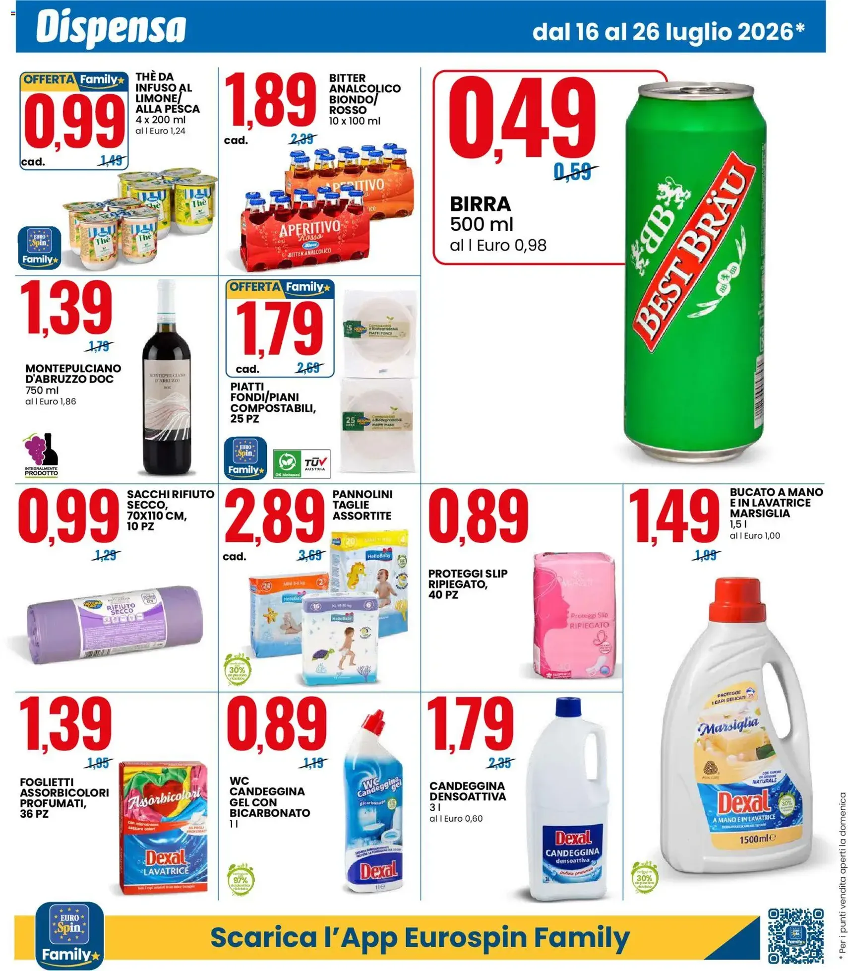 Eurospin volantino - volantino valido dal 16/07/2026 pagina 6 di 18