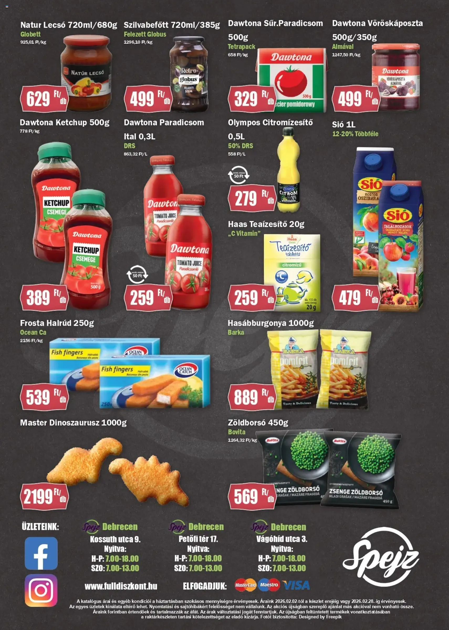 FullDiszkont Akciós újság - 2026.02.02. érvényes szórólap 4 oldal 4 oldalból