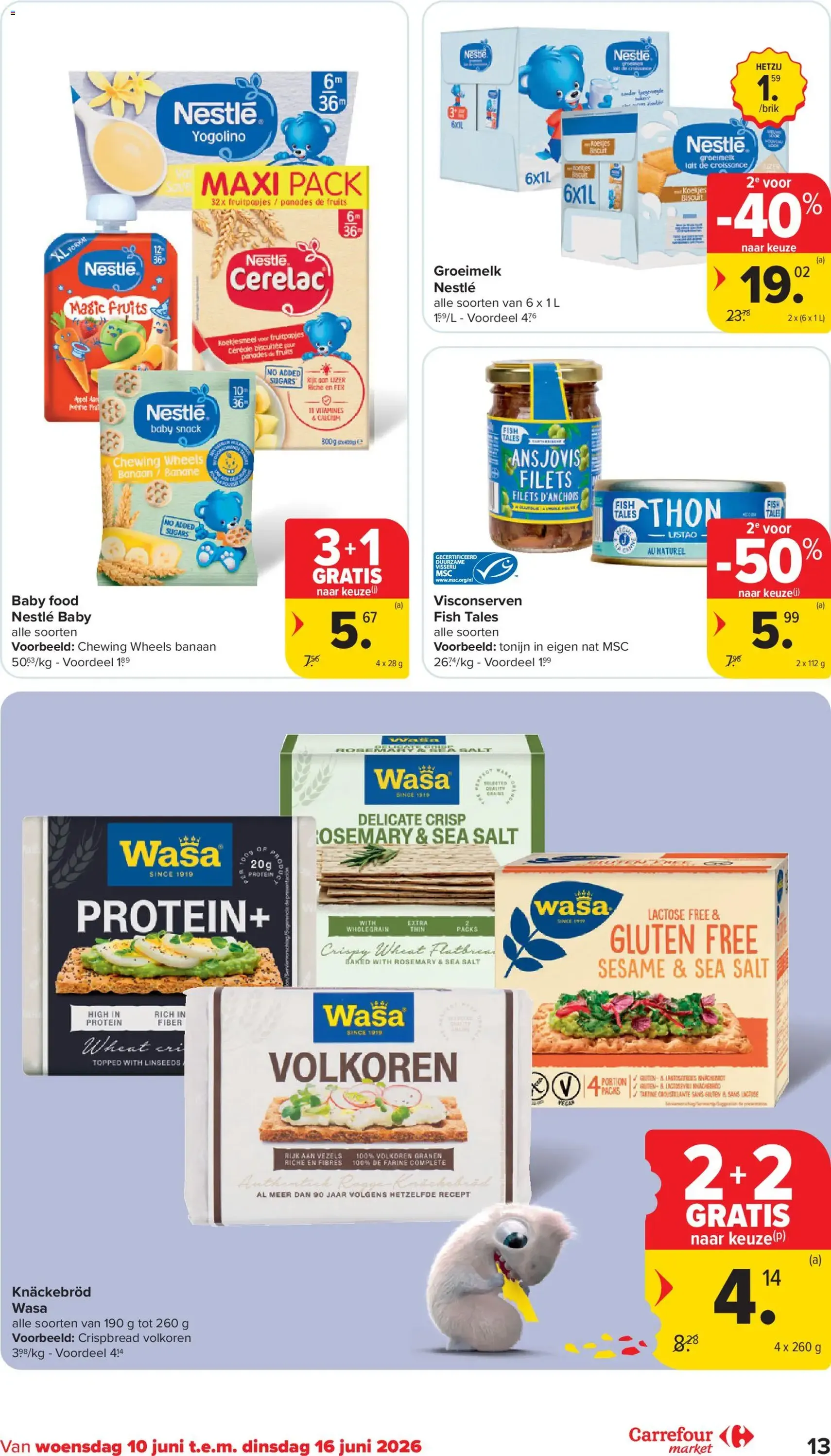 Carrefour market folder week 24 - geldige folder vanaf 10/06/2026 pagina 13 van 24