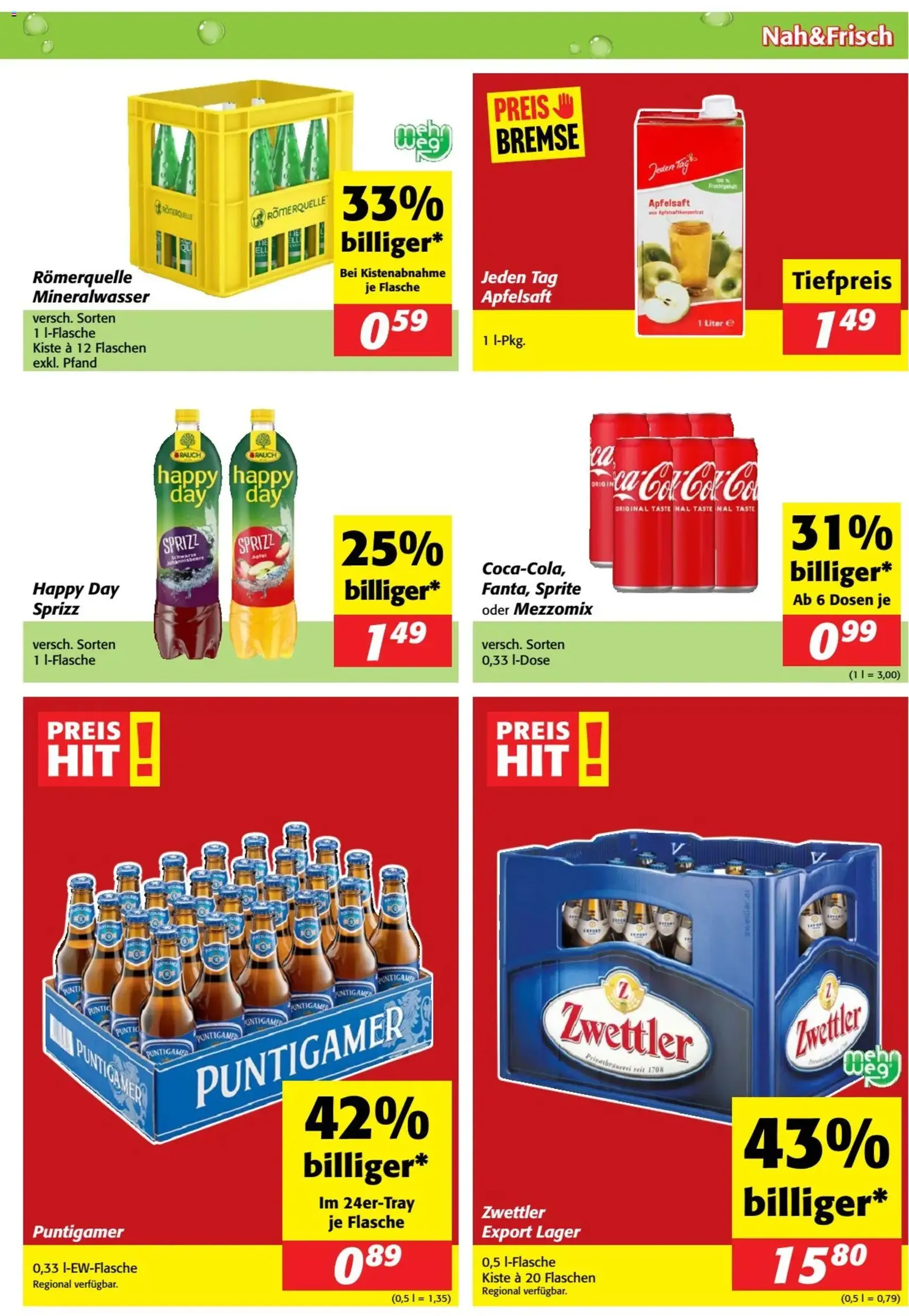 Nah und Frisch Flugblatt - Gültiger Prospekt ab 22.04.2026, Seite 7 von insgesamt 8