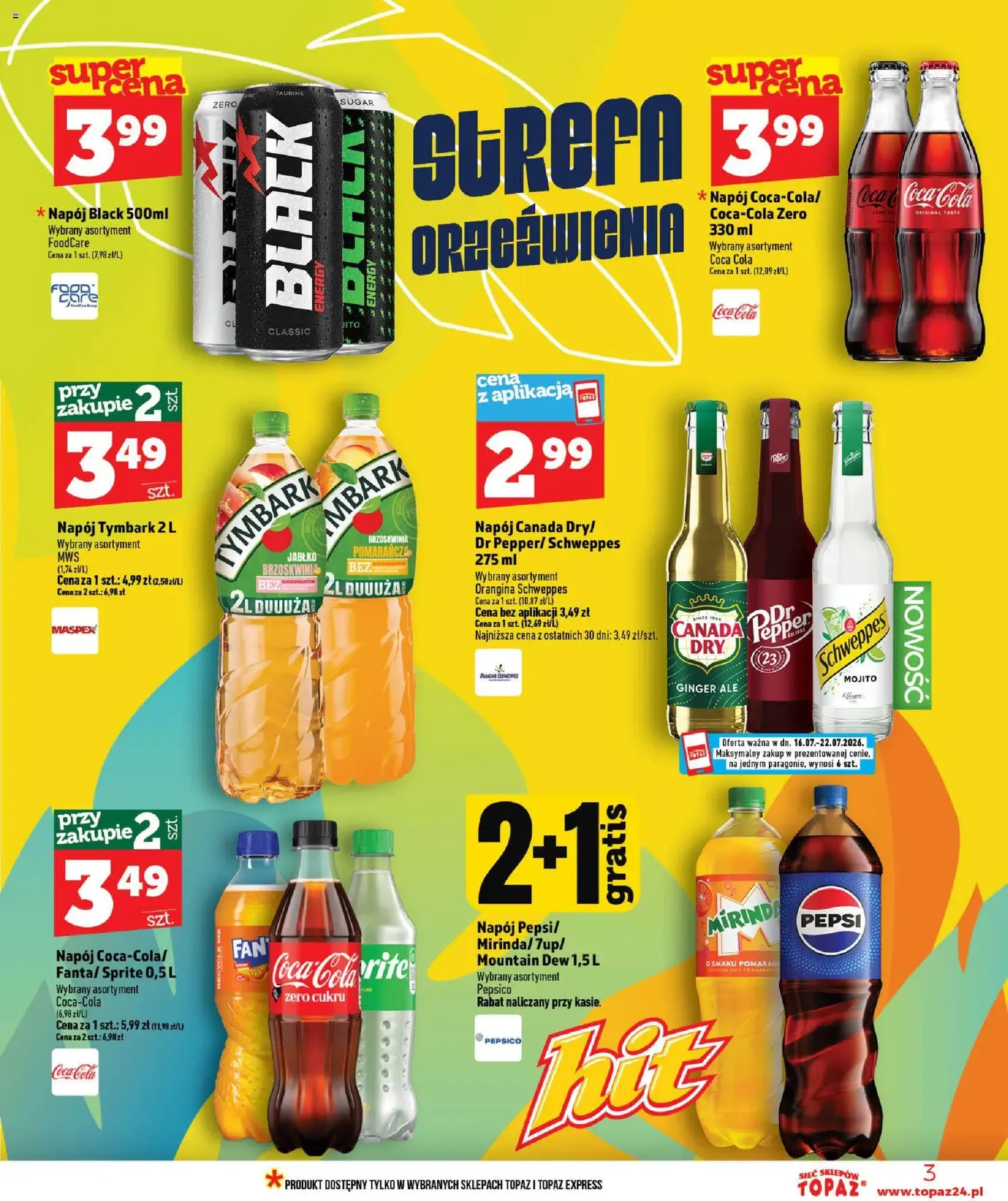 Topaz gazetka - ważny gazetka od 16.07.2026 strona 3 z 40
