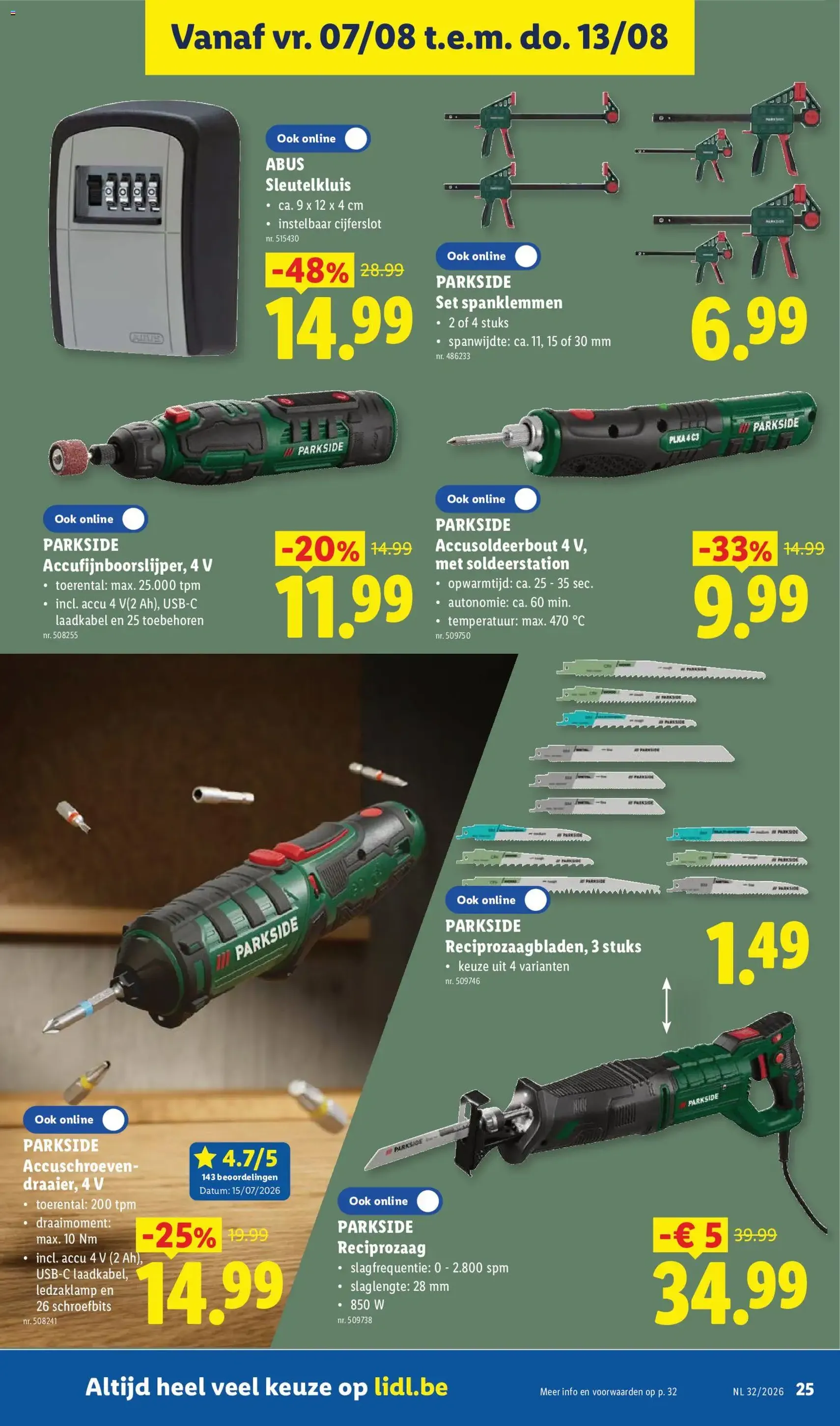 Lidl Folder week 32 - geldige folder vanaf 03/08/2026 pagina 25 van 32