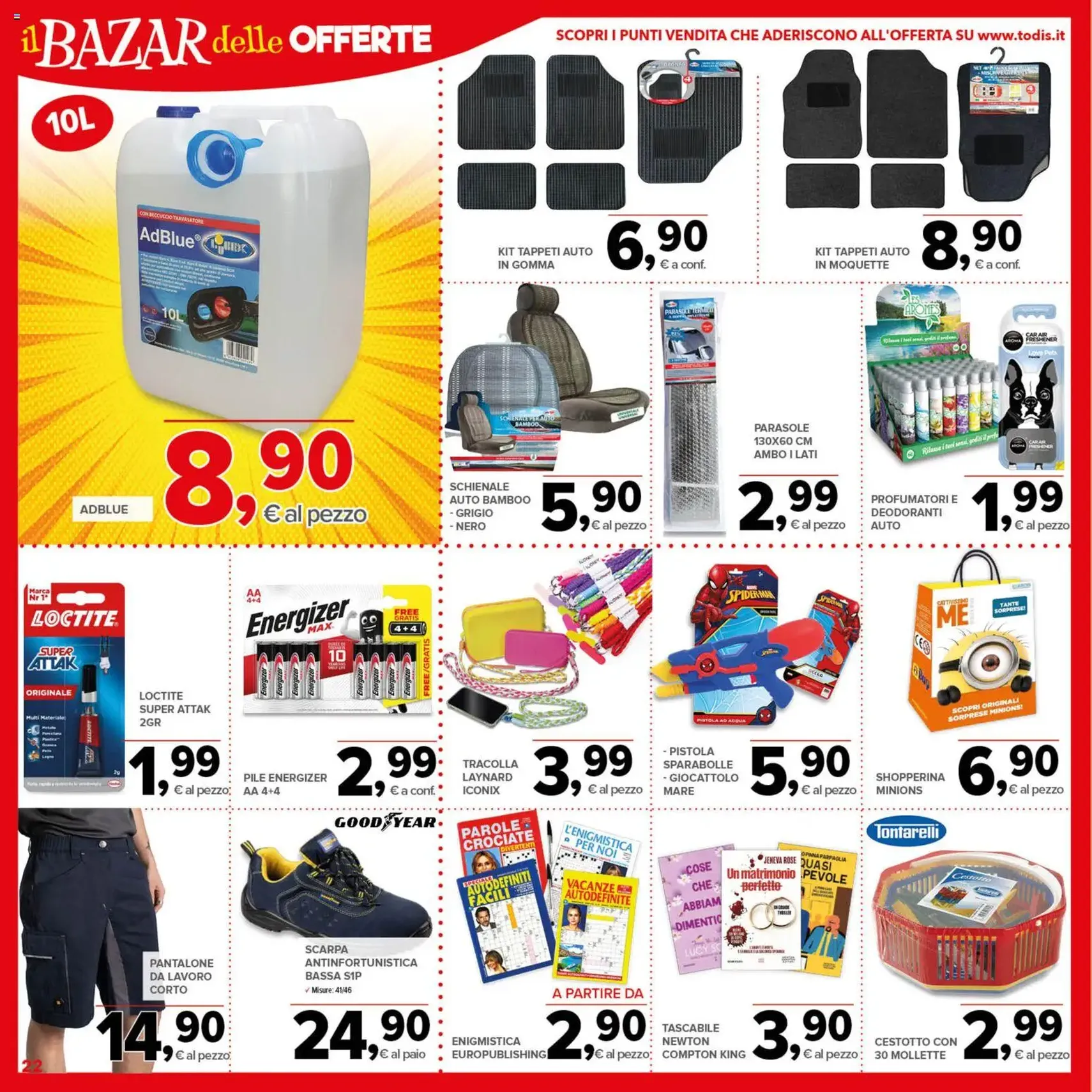 Todis volantino - volantino valido dal 25/06/2026 pagina 22 di 24