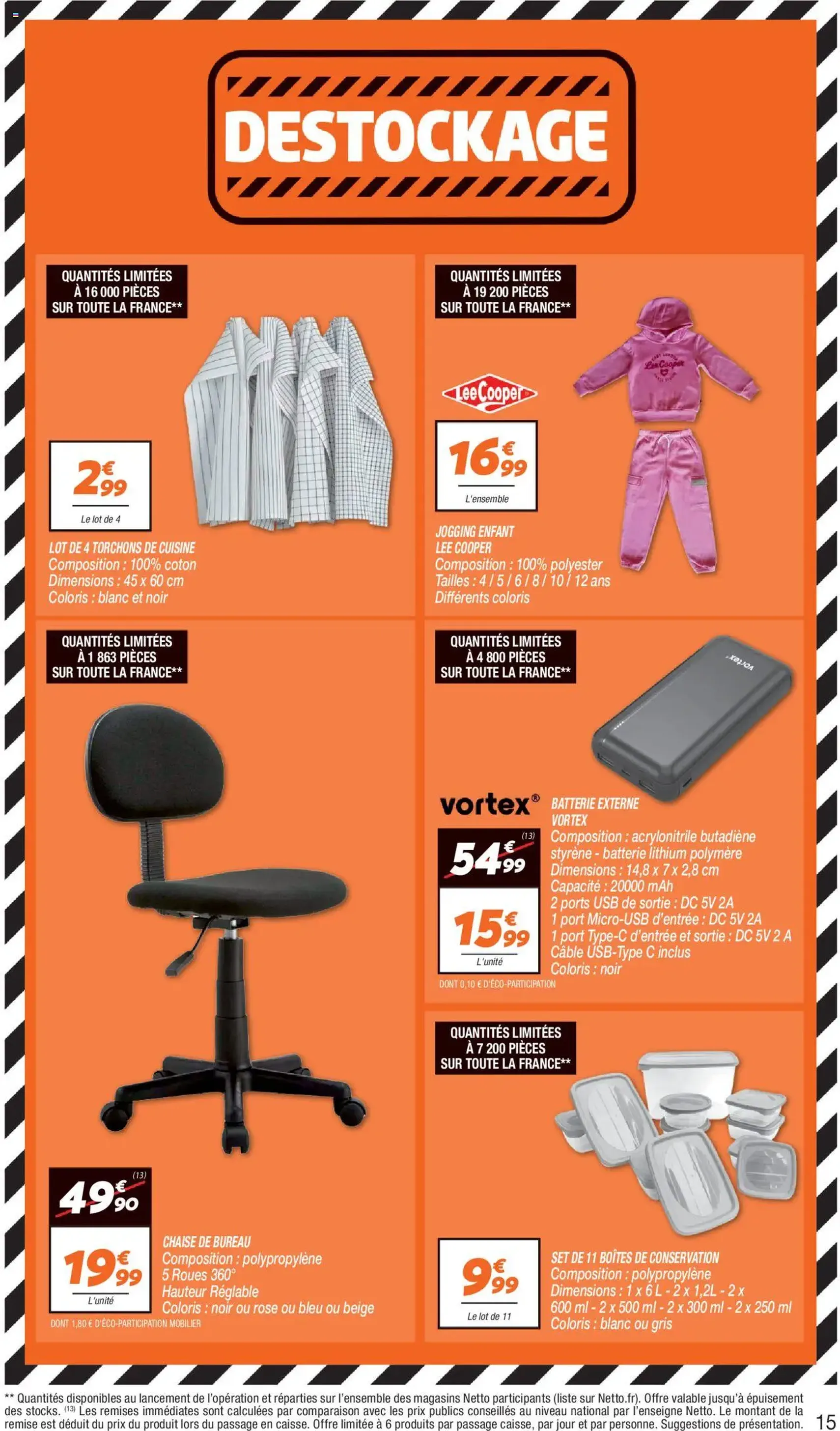 Netto catalogue - brochure valable à partir du 26/08/2025, page 15 sur 16 Netto catalogue - brochure valable à partir du 26/08/2025, page 15 sur 16