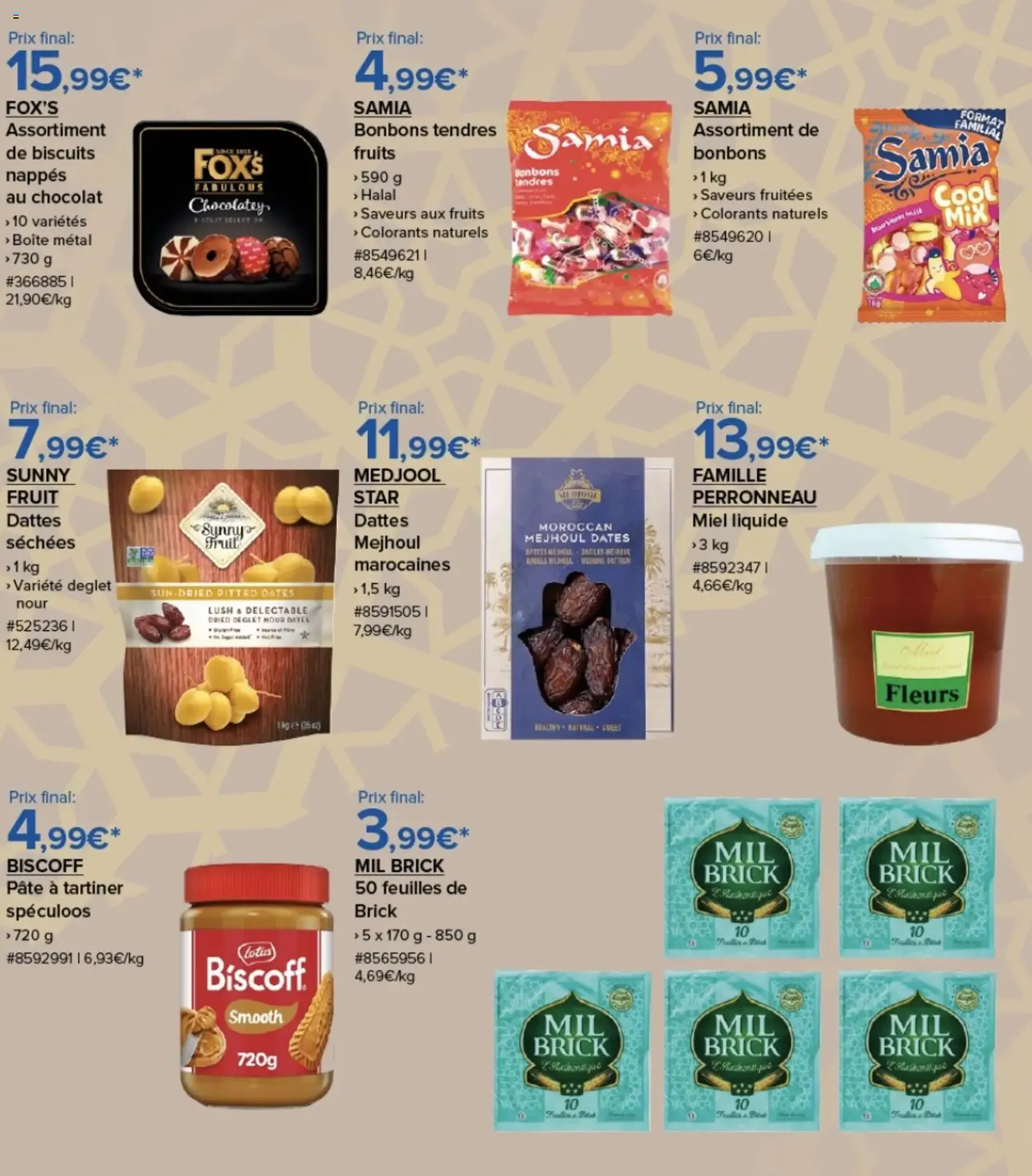 Costco Saveurs d'Orient mars 2026 - brochure valable à partir du 14/03/2026, page 3 sur 9