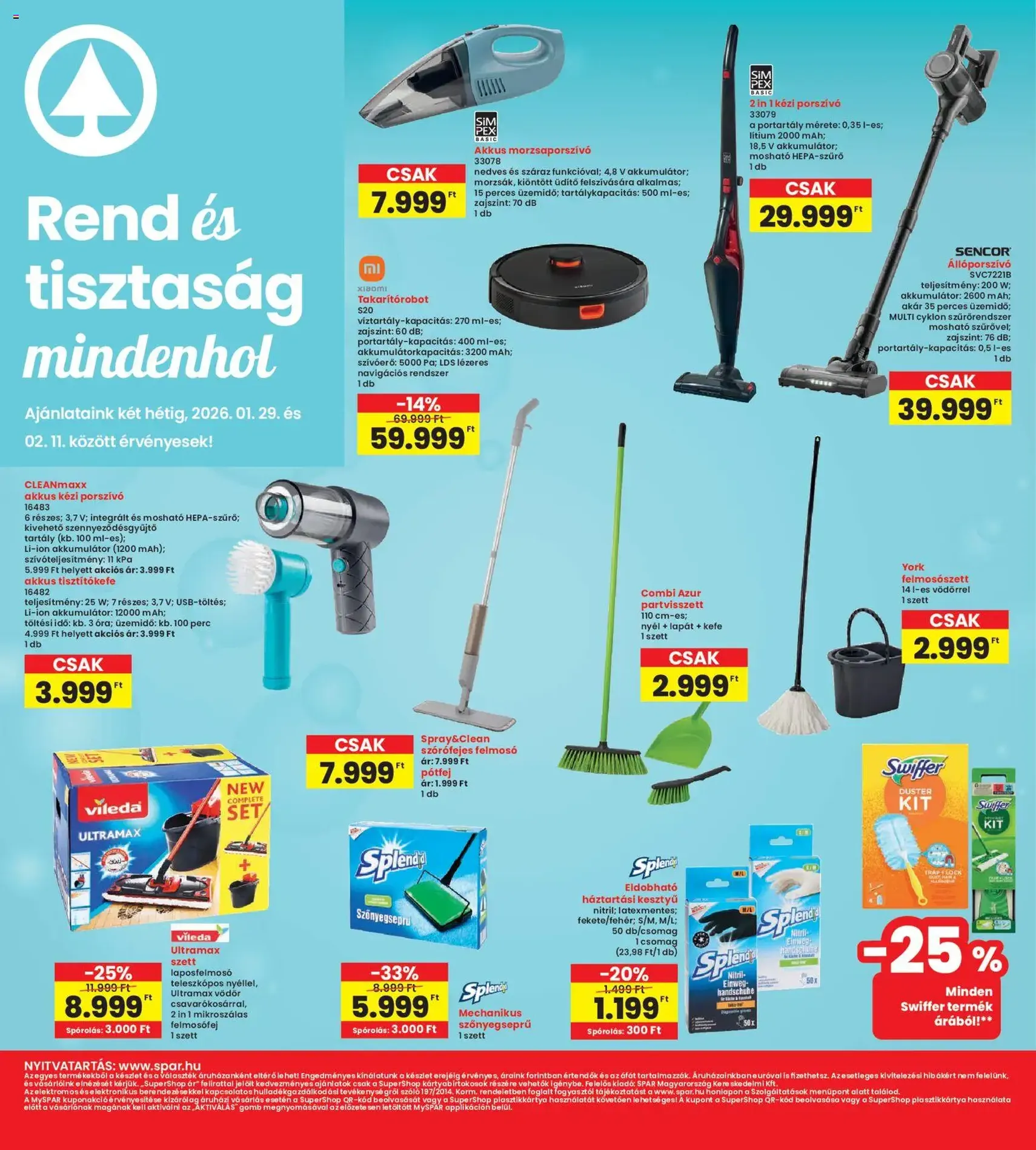 Interspar Akciós újság - 2026.01.29. érvényes szórólap 16 oldal 20 oldalból