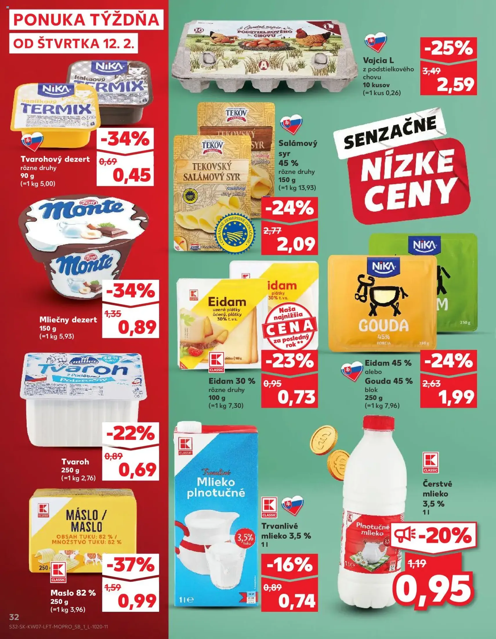 Kaufland SK Akciós újság - 2026.02.12. érvényes szórólap 32 oldal 76 oldalból